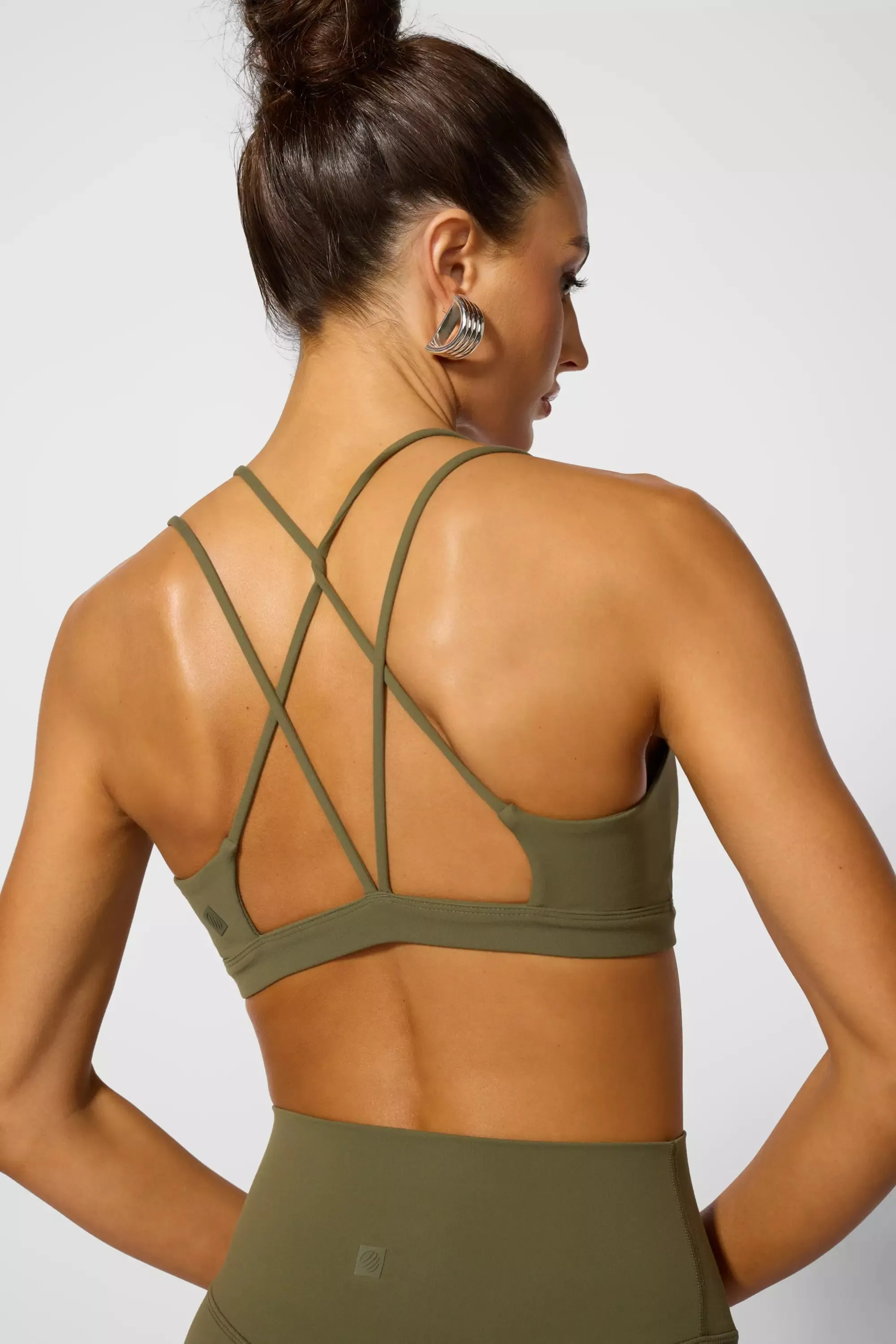 Cloud Strappy Bra - Ivy Green sold by MPG product image thumbnail 2