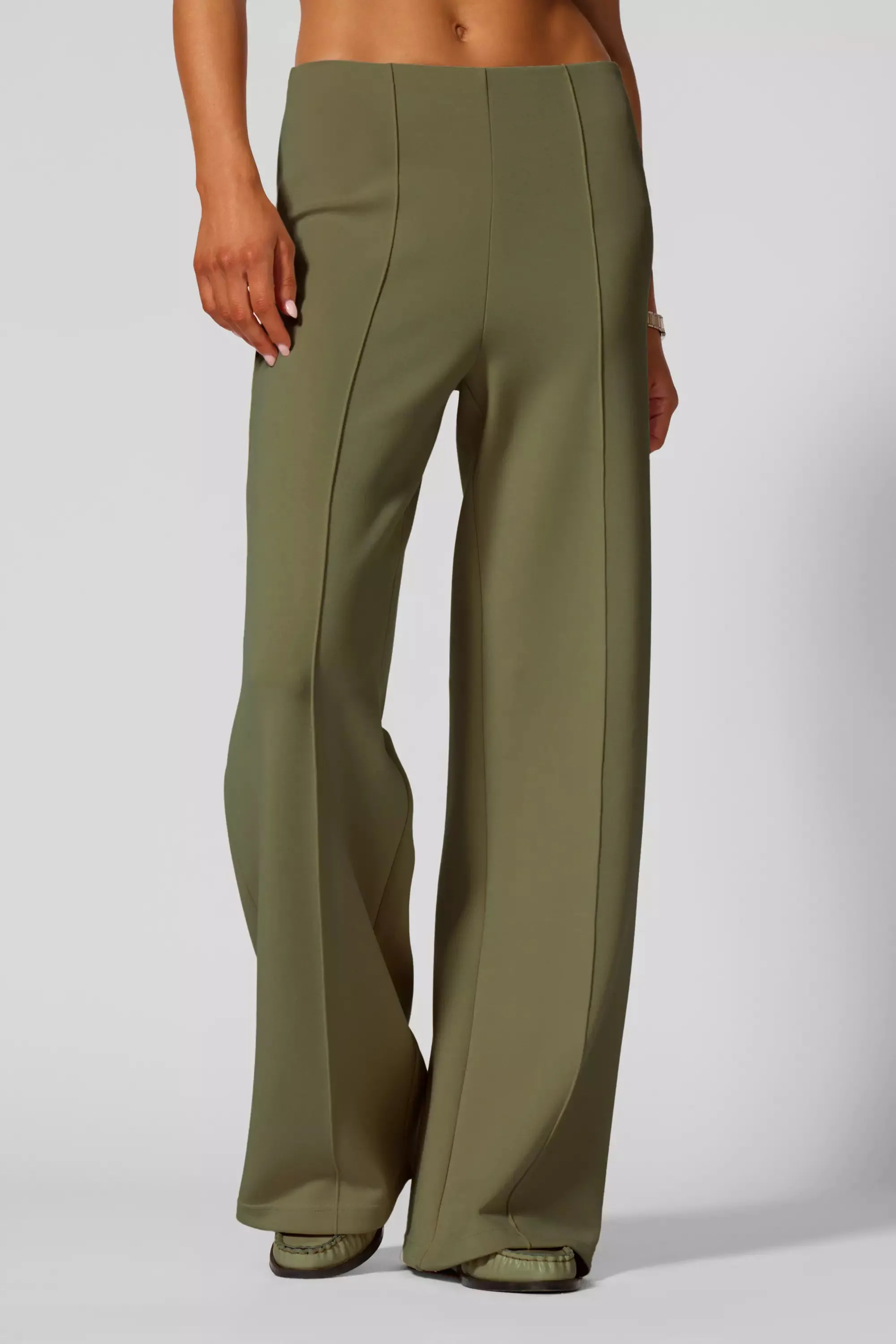 Wide Leg Pant - Ivy Green sold by MPG product image thumbnail 3