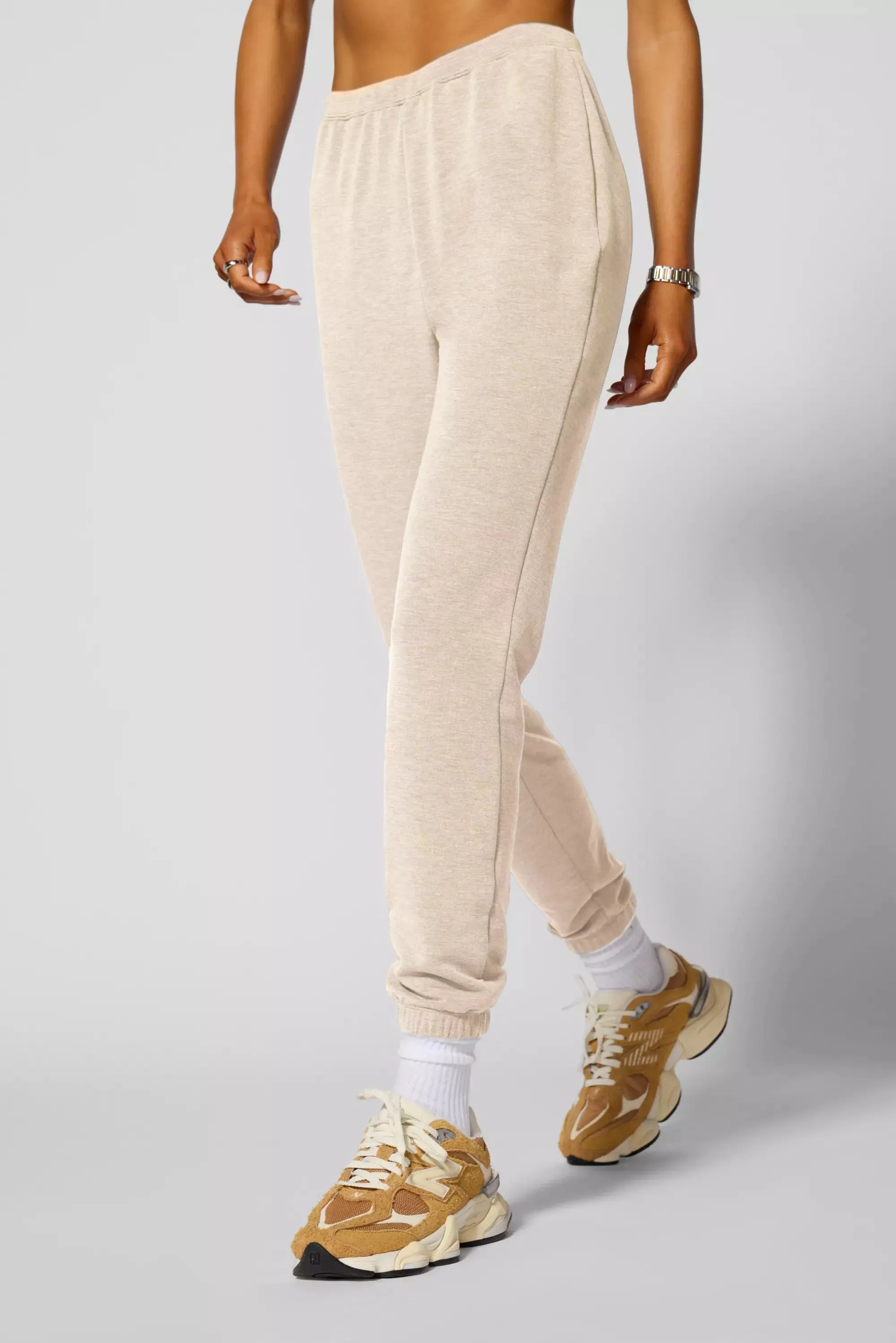 Cozy Fleece Slim Jogger - Htr French Vanilla sold by MPG product image thumbnail 2
