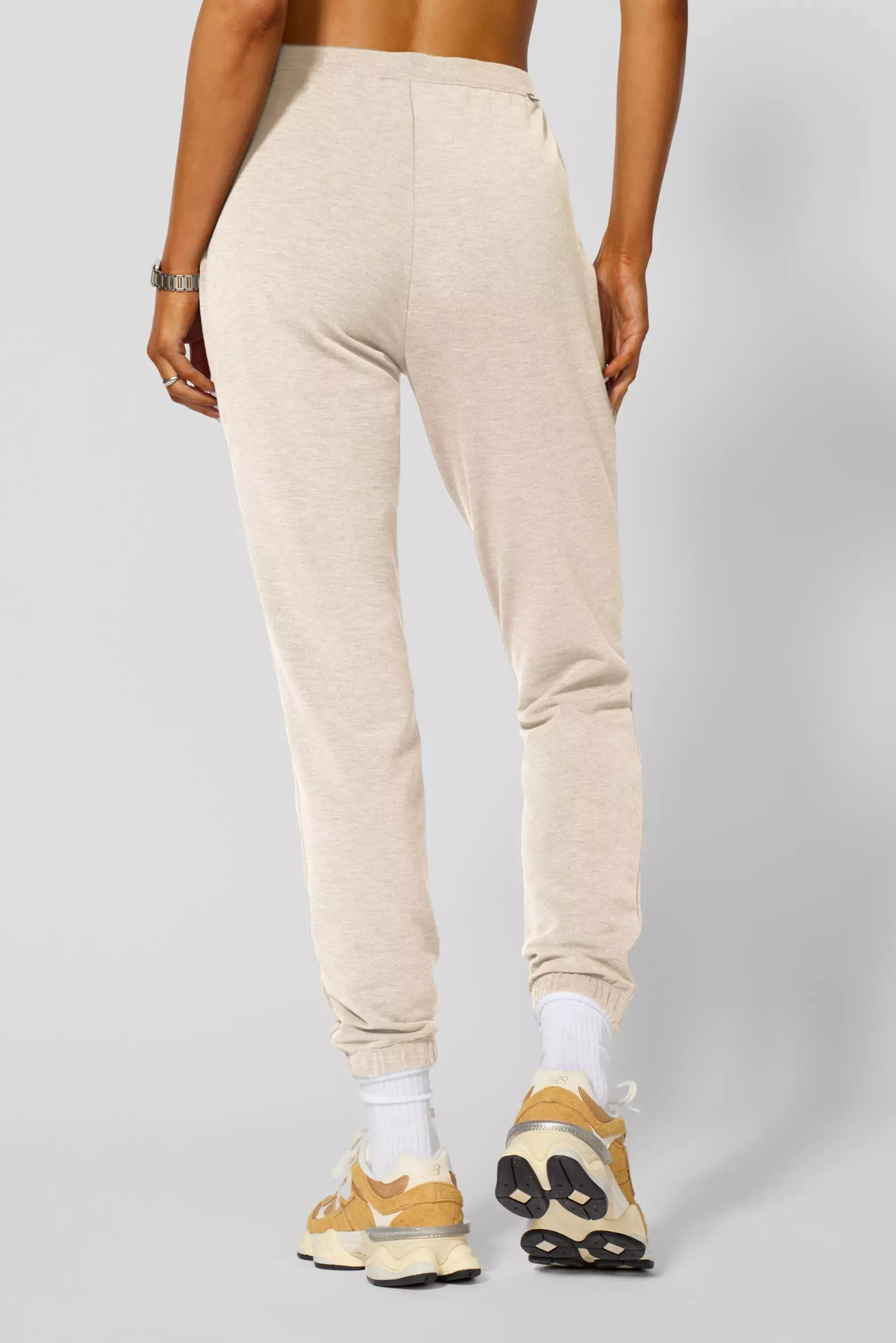 Cozy Fleece Slim Jogger - Htr French Vanilla sold by MPG product image thumbnail 3