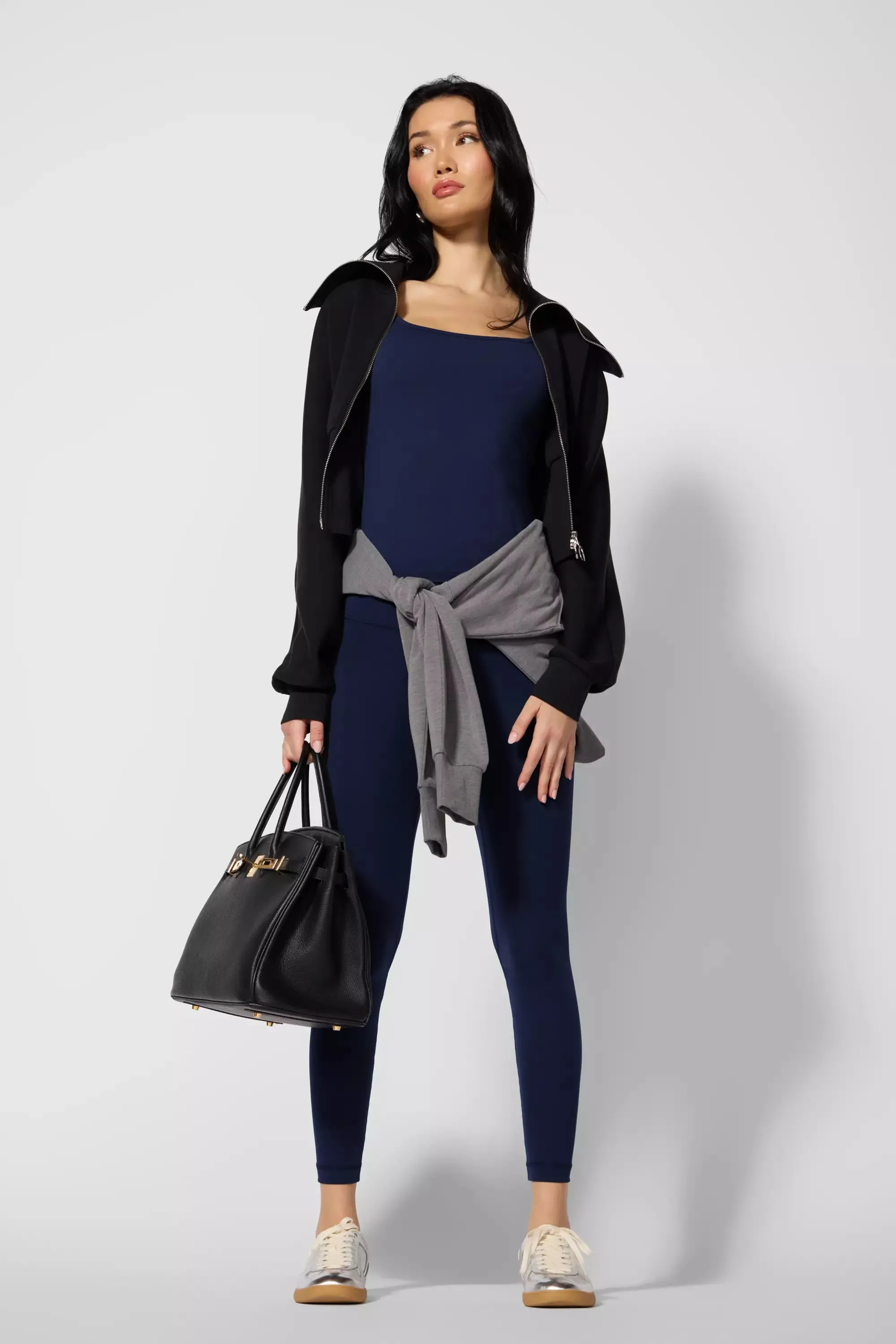 Cloud Strappy Tank with Support - Navy Blazer sold by MPG product image thumbnail 2