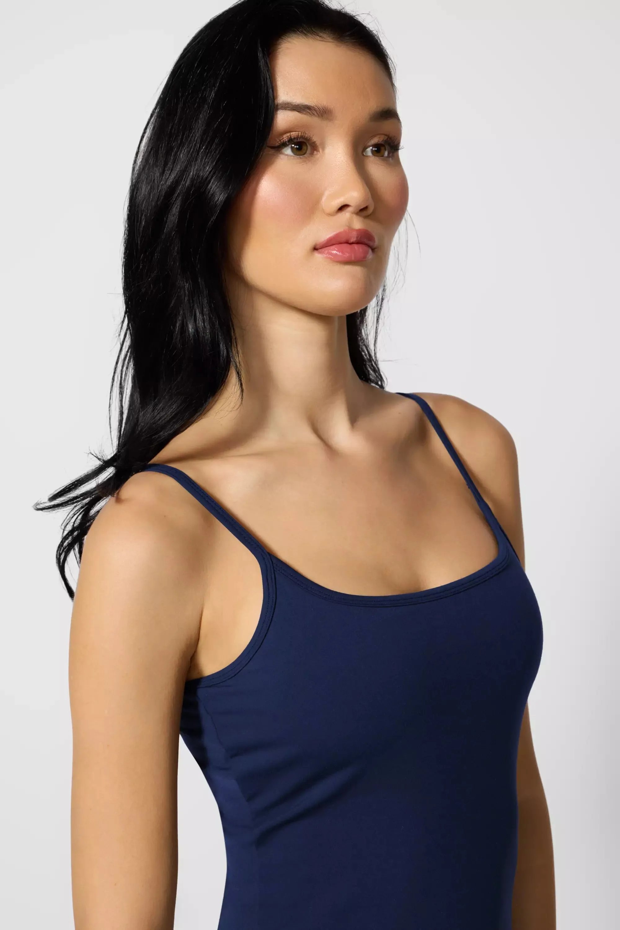Cloud Strappy Tank with Support - Navy Blazer sold by MPG product image thumbnail 5
