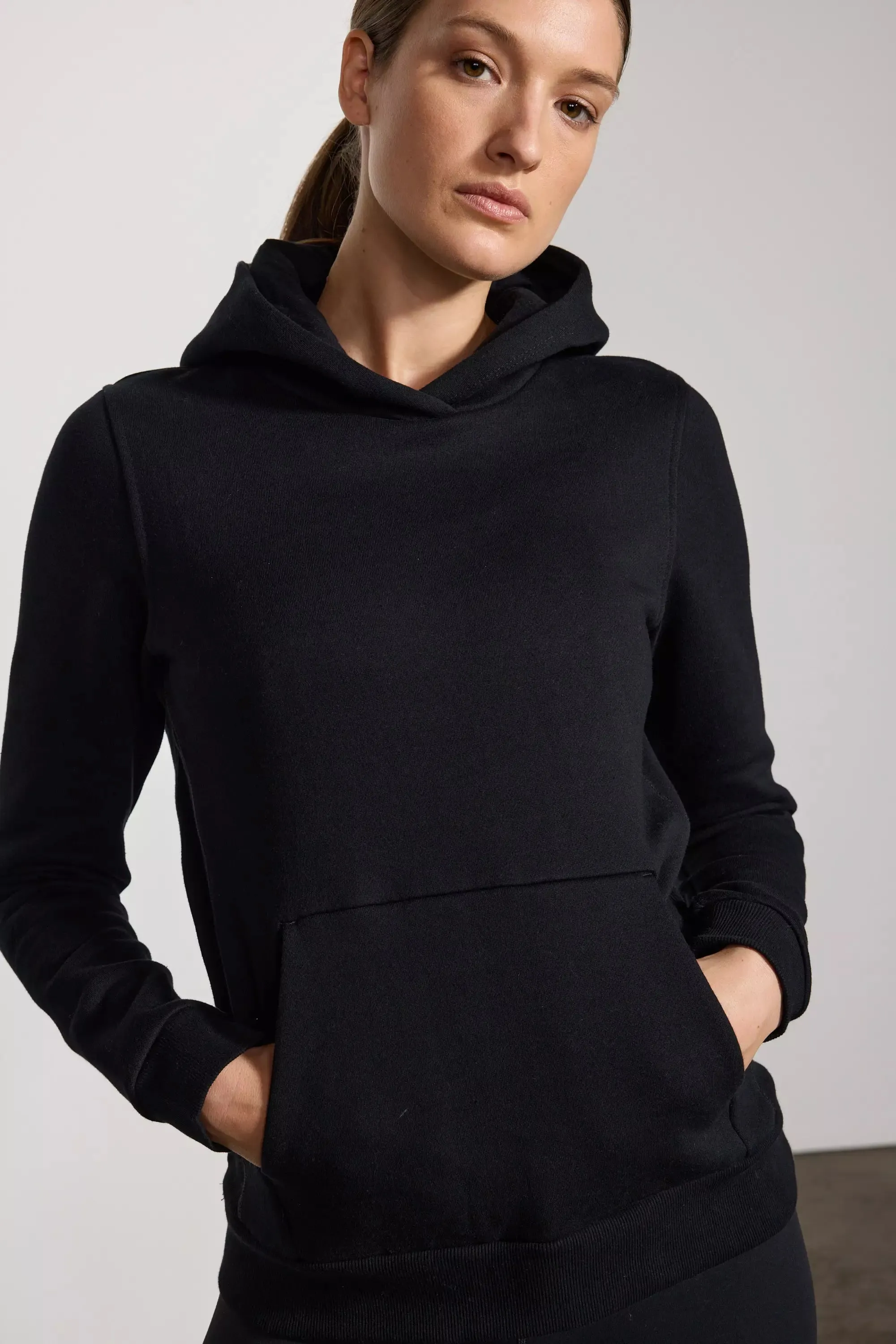 Luxefleece Pullover Hoodie - Black sold by MPG