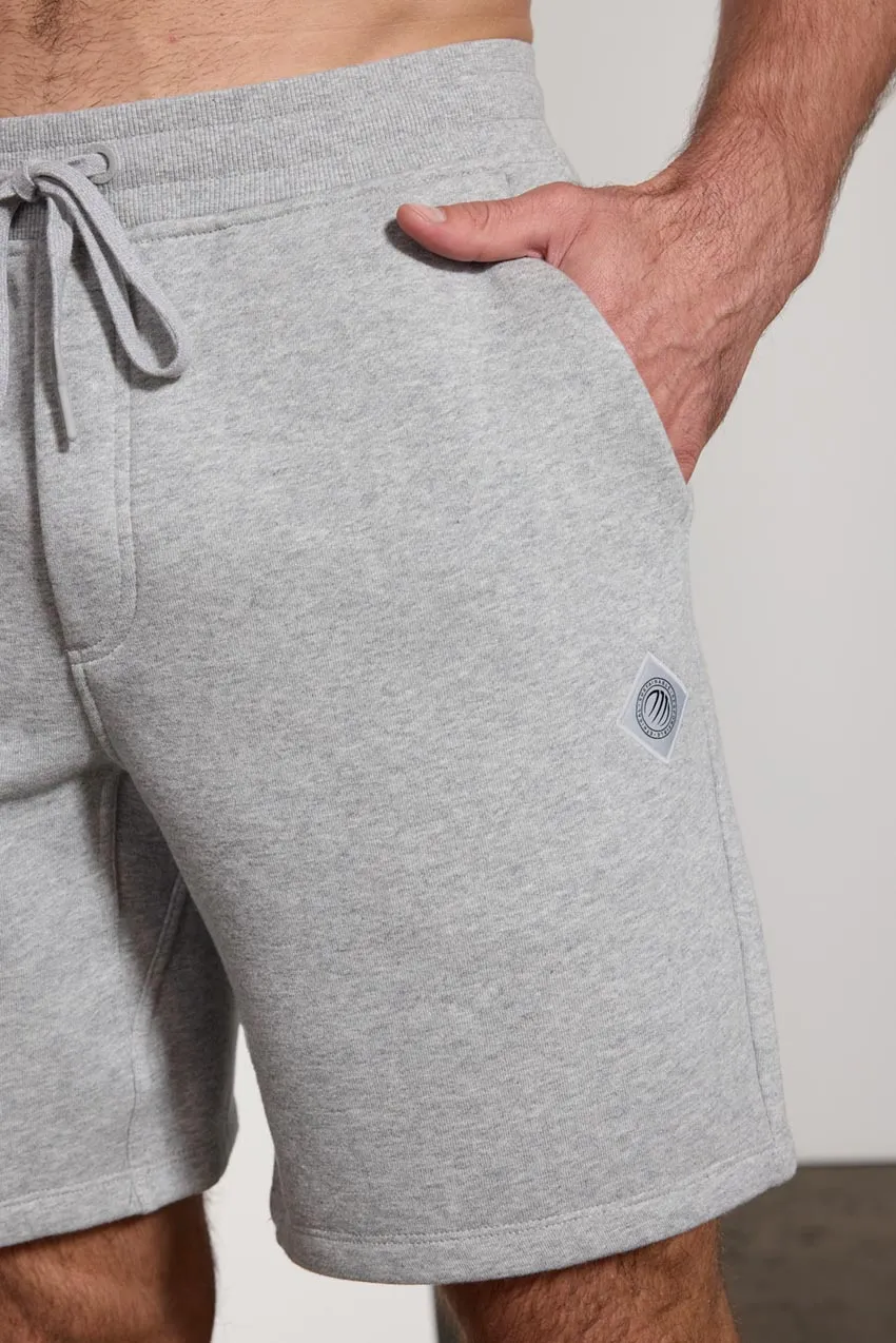 Men's Luxefleece Short - Htr Concrete sold by MPG product image thumbnail 4