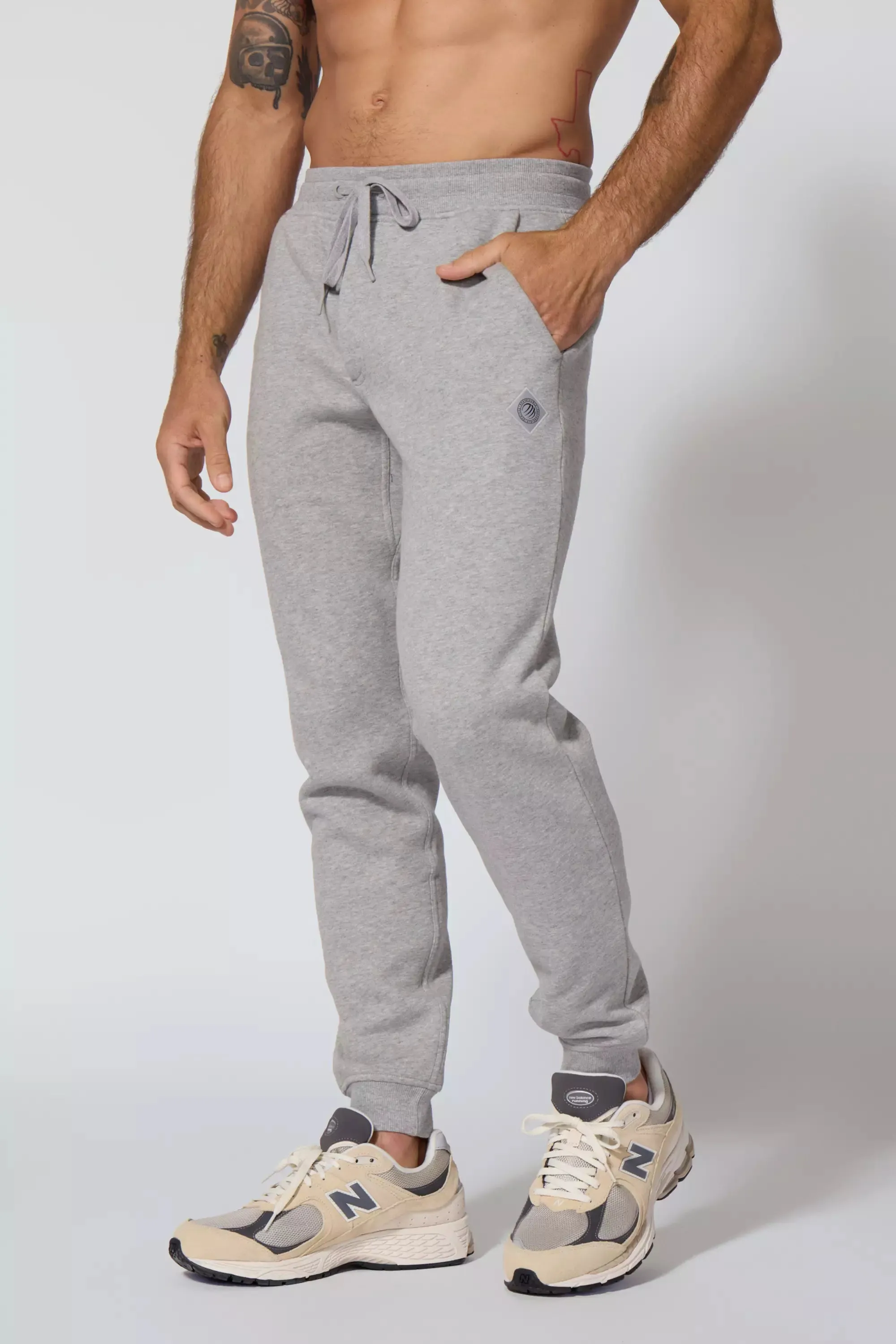 Men's Luxefleece Jogger - Htr Concrete sold by MPG