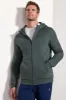 Men's Luxefleece Zip-Up Hoodie - Bay Leaf sold by MPG