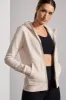 Luxefleece Zip-Up Hoodie - Stone sold by MPG