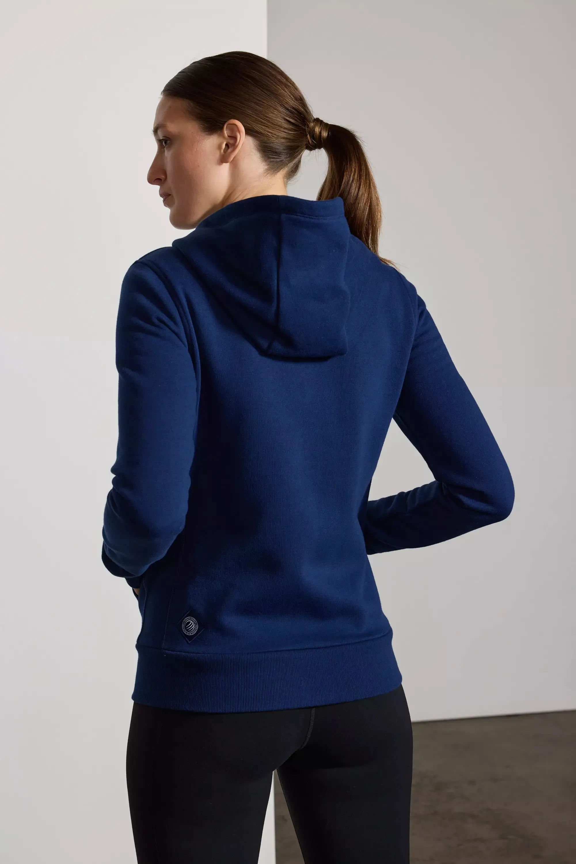 Luxefleece Zip-Up Hoodie - Navy sold by MPG product image thumbnail 3