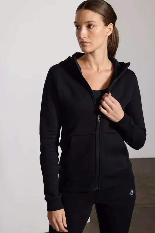 Luxefleece Zip-Up Hoodie - Black sold by MPG