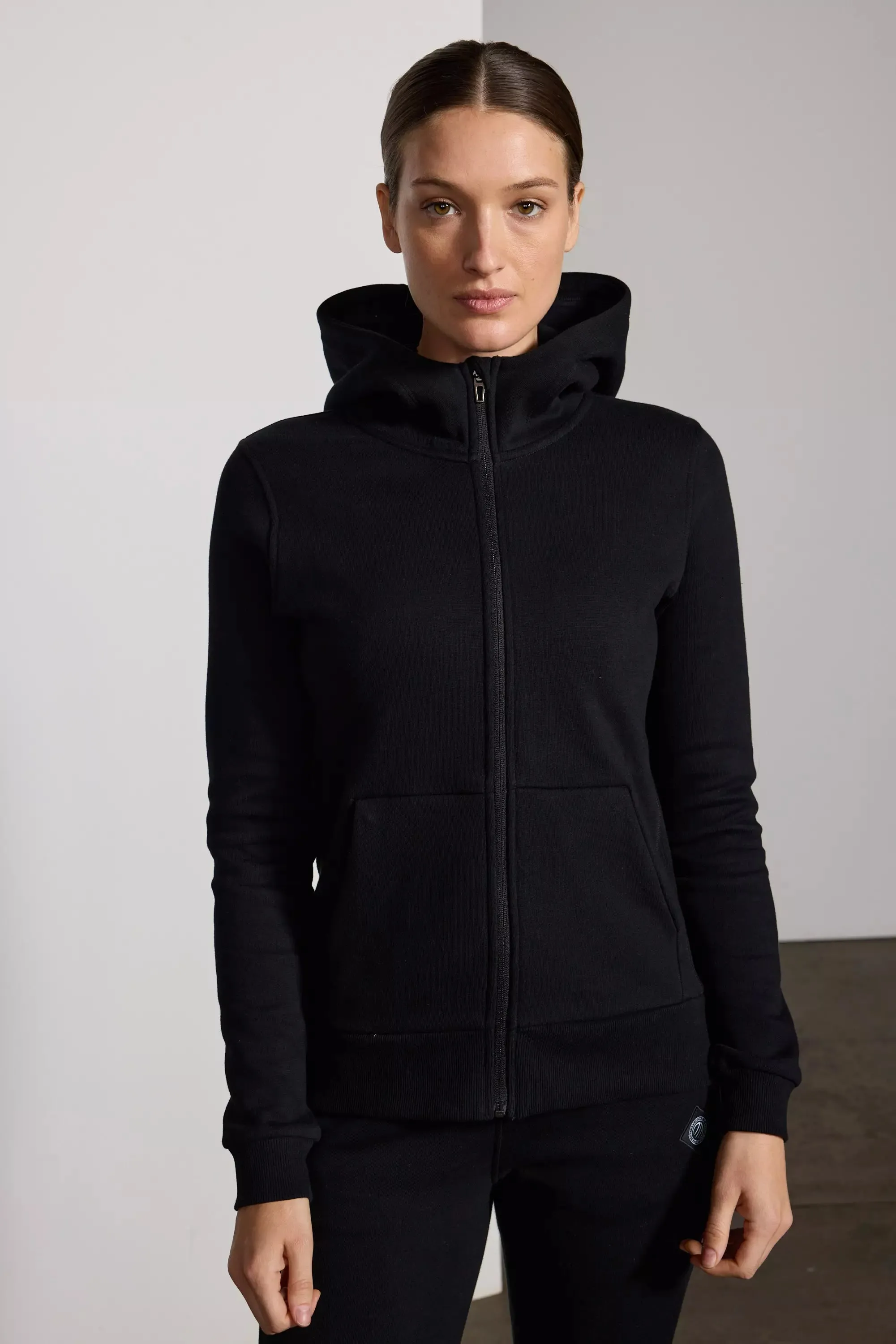 Luxefleece Zip-Up Hoodie - Black sold by MPG product image thumbnail 5