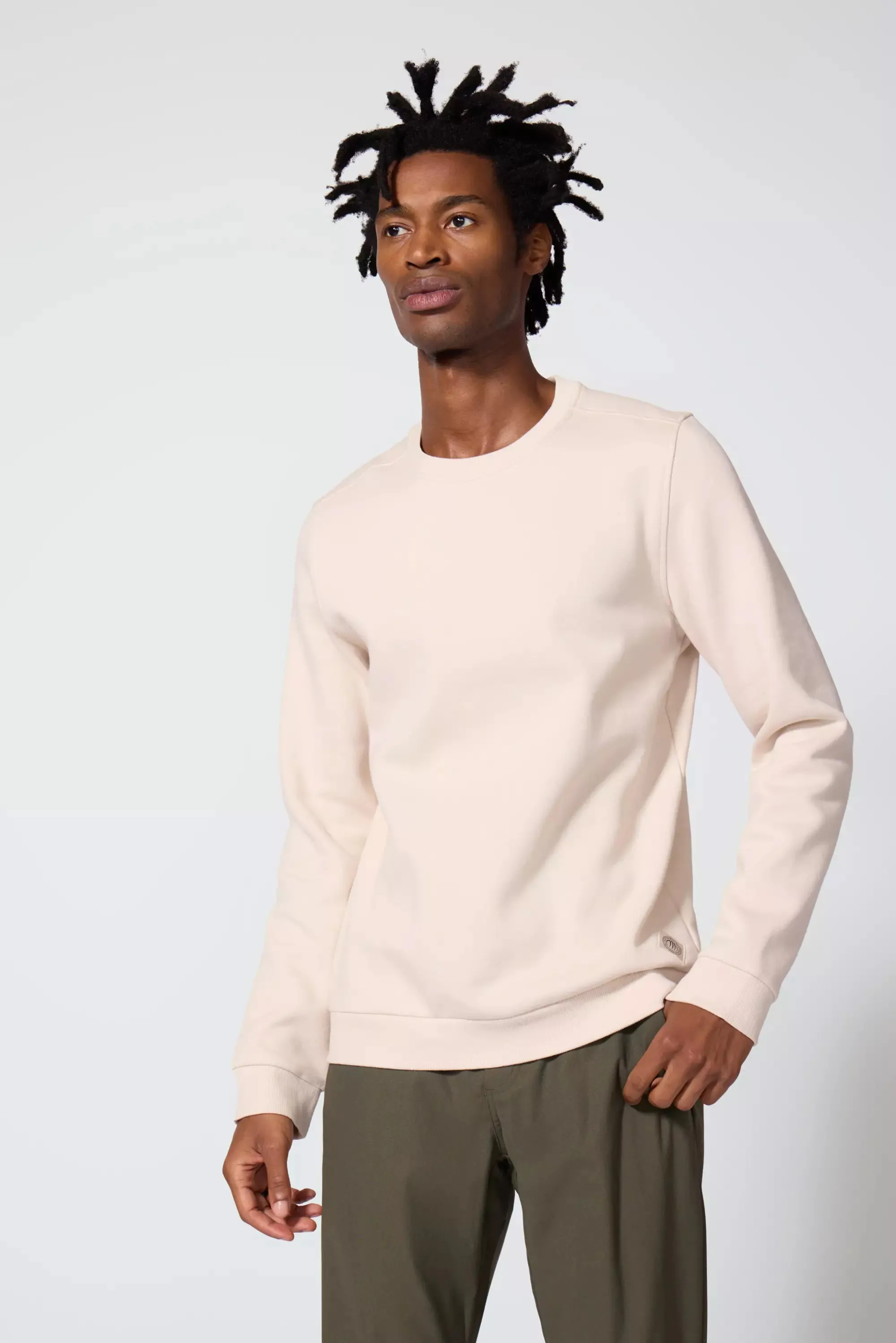 Men's Luxefleece Sweatshirt - Stone sold by MPG