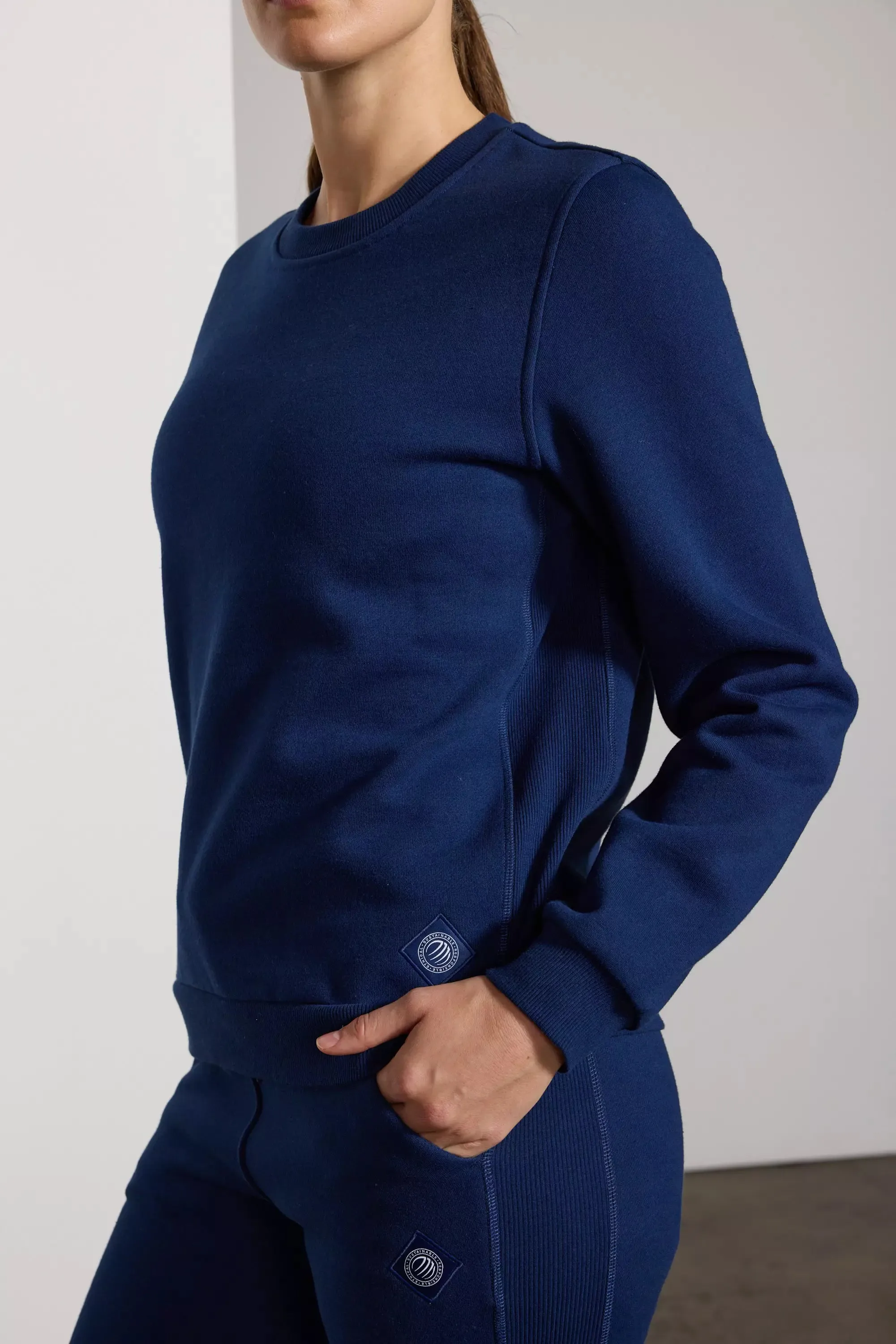 Luxefleece Sweatshirt - Navy sold by MPG product image thumbnail 5