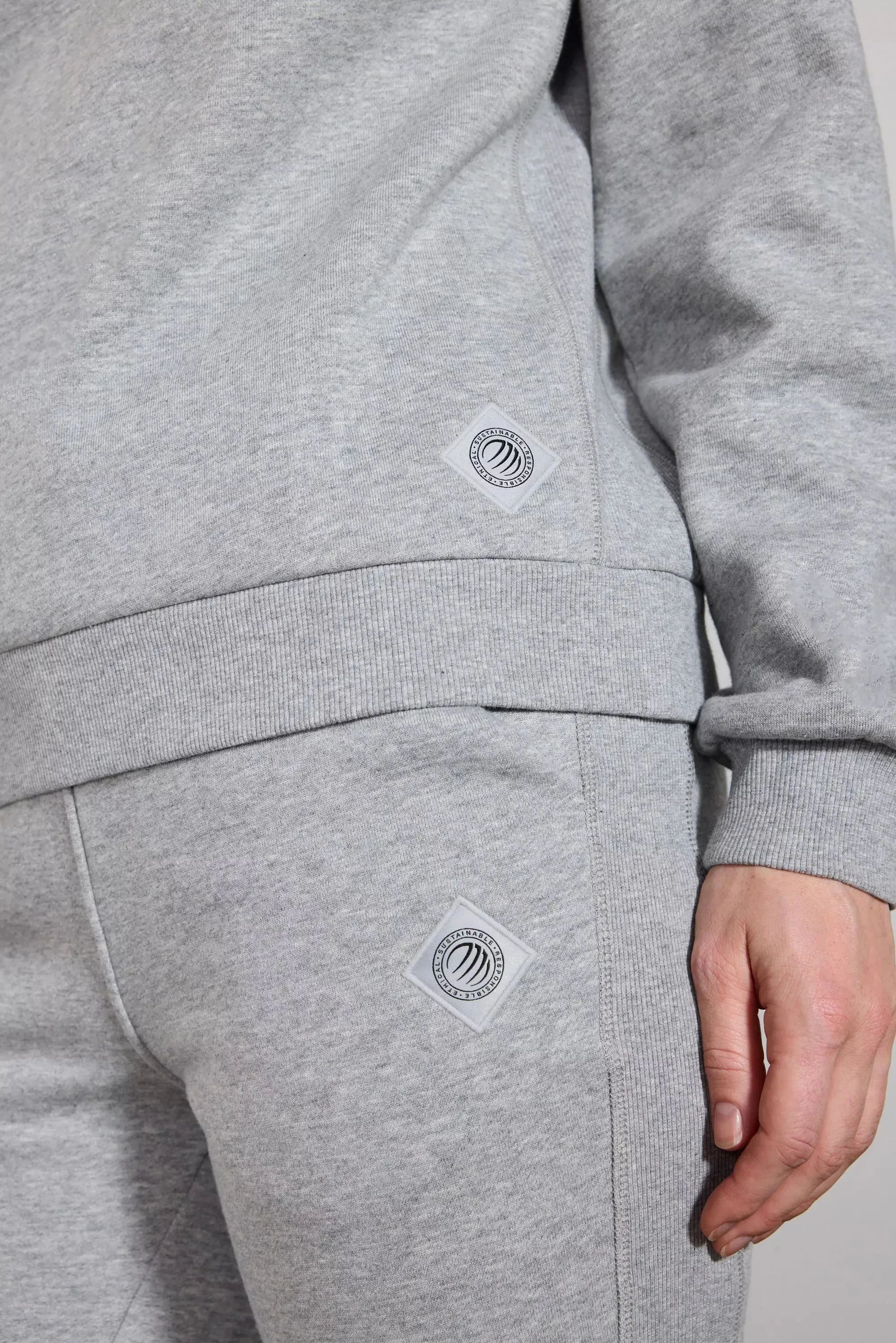 Luxefleece Sweatshirt - Htr Concrete sold by MPG product image thumbnail 4