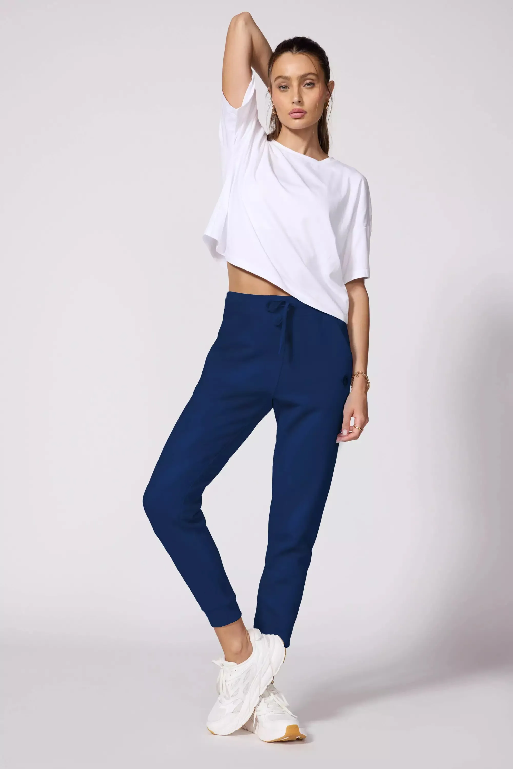 Luxefleece Jogger - Navy sold by MPG