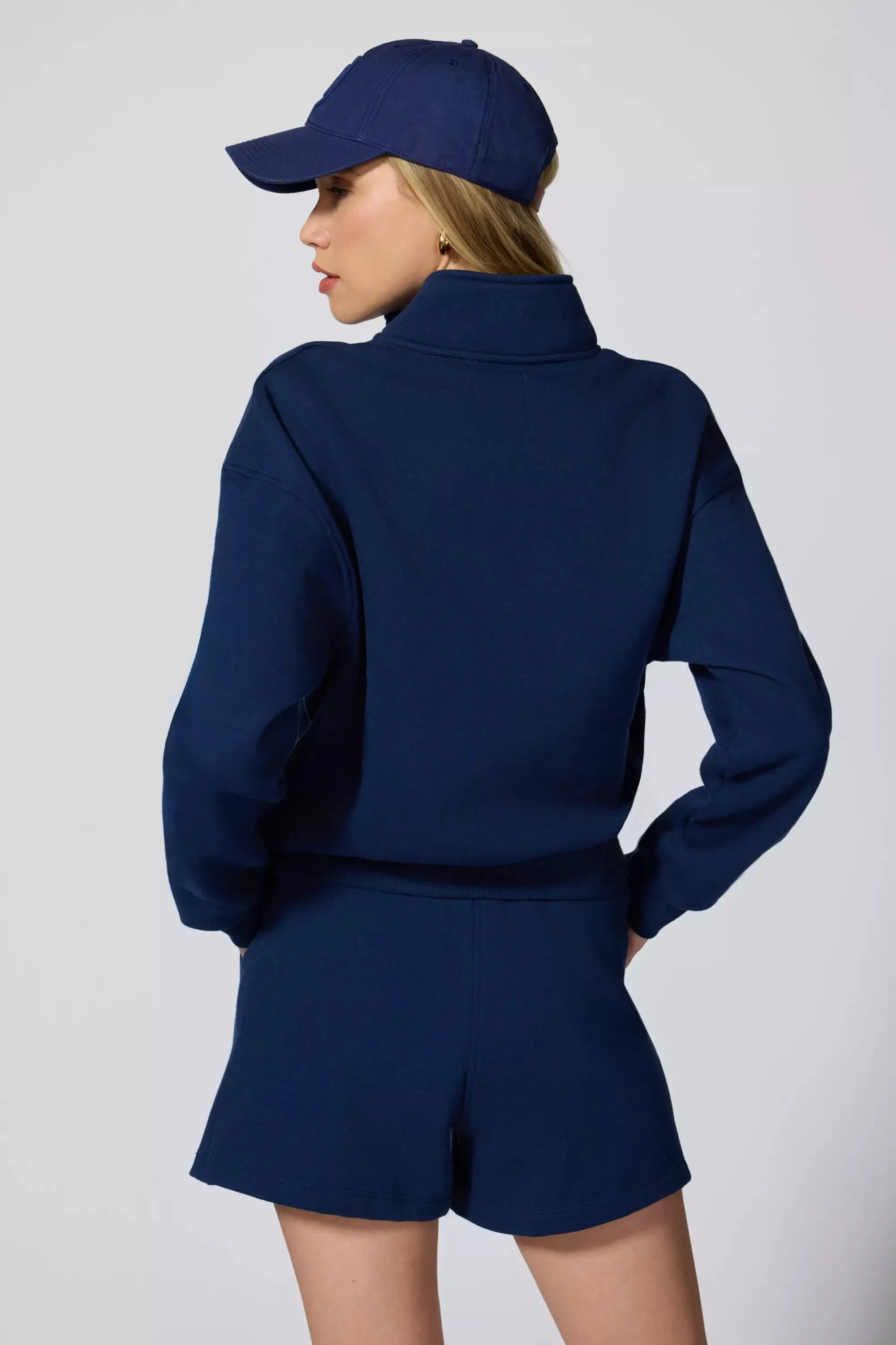 Luxefleece 1/4 Zip - Navy sold by MPG product image thumbnail 3