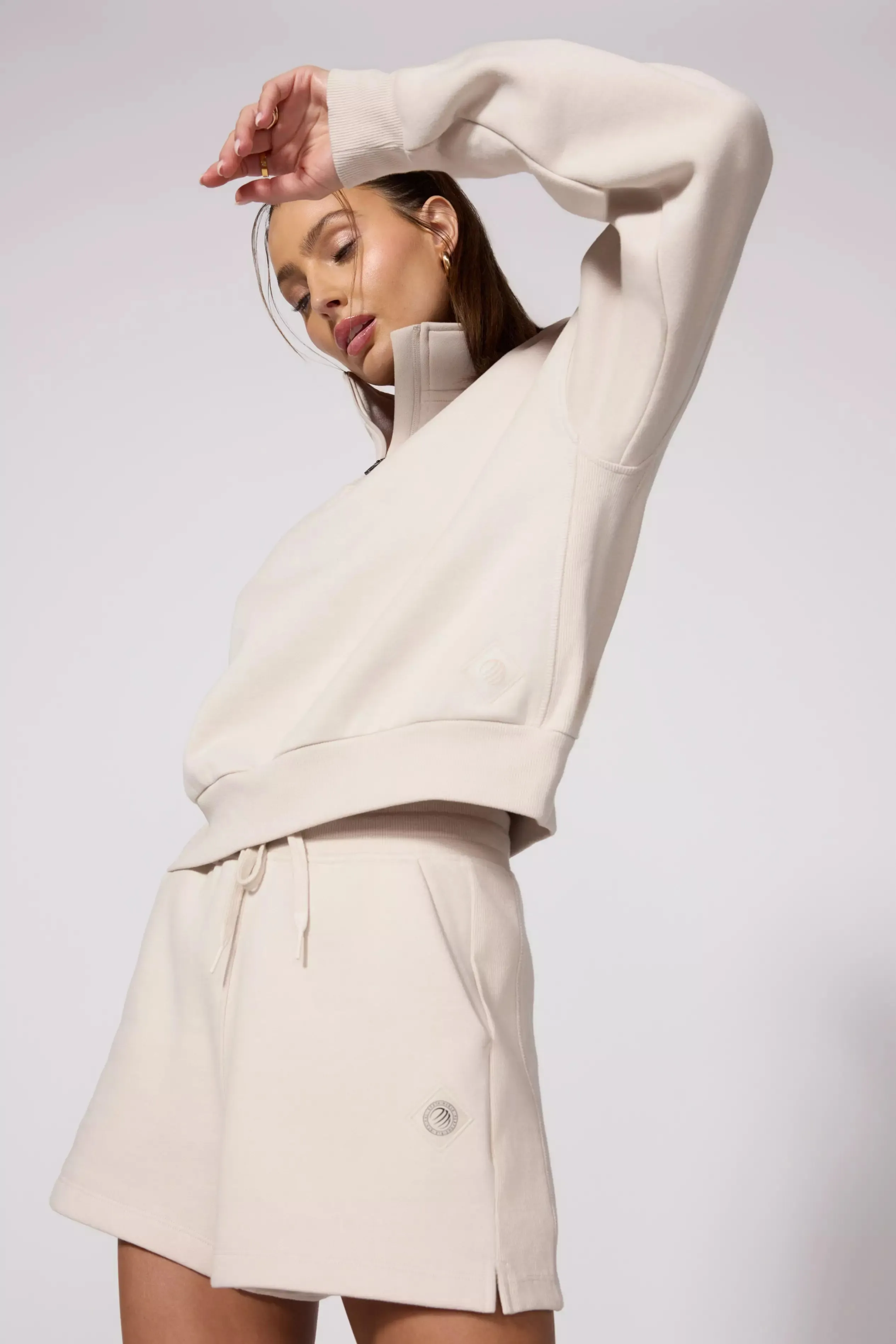 Luxefleece 1/4 Zip - Stone sold by MPG product image thumbnail 5