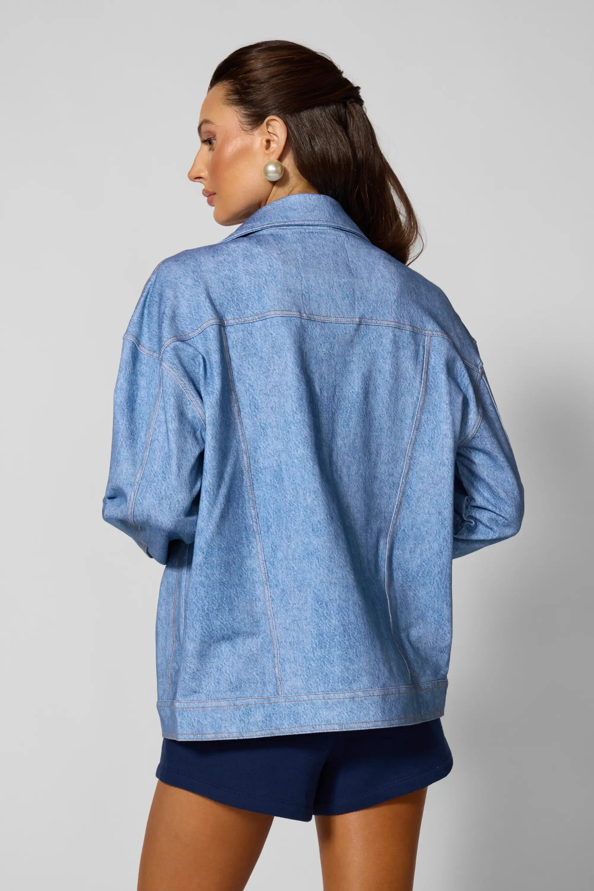 Trompe-l'oeil Jacket - Denim Wash sold by MPG product image thumbnail 3