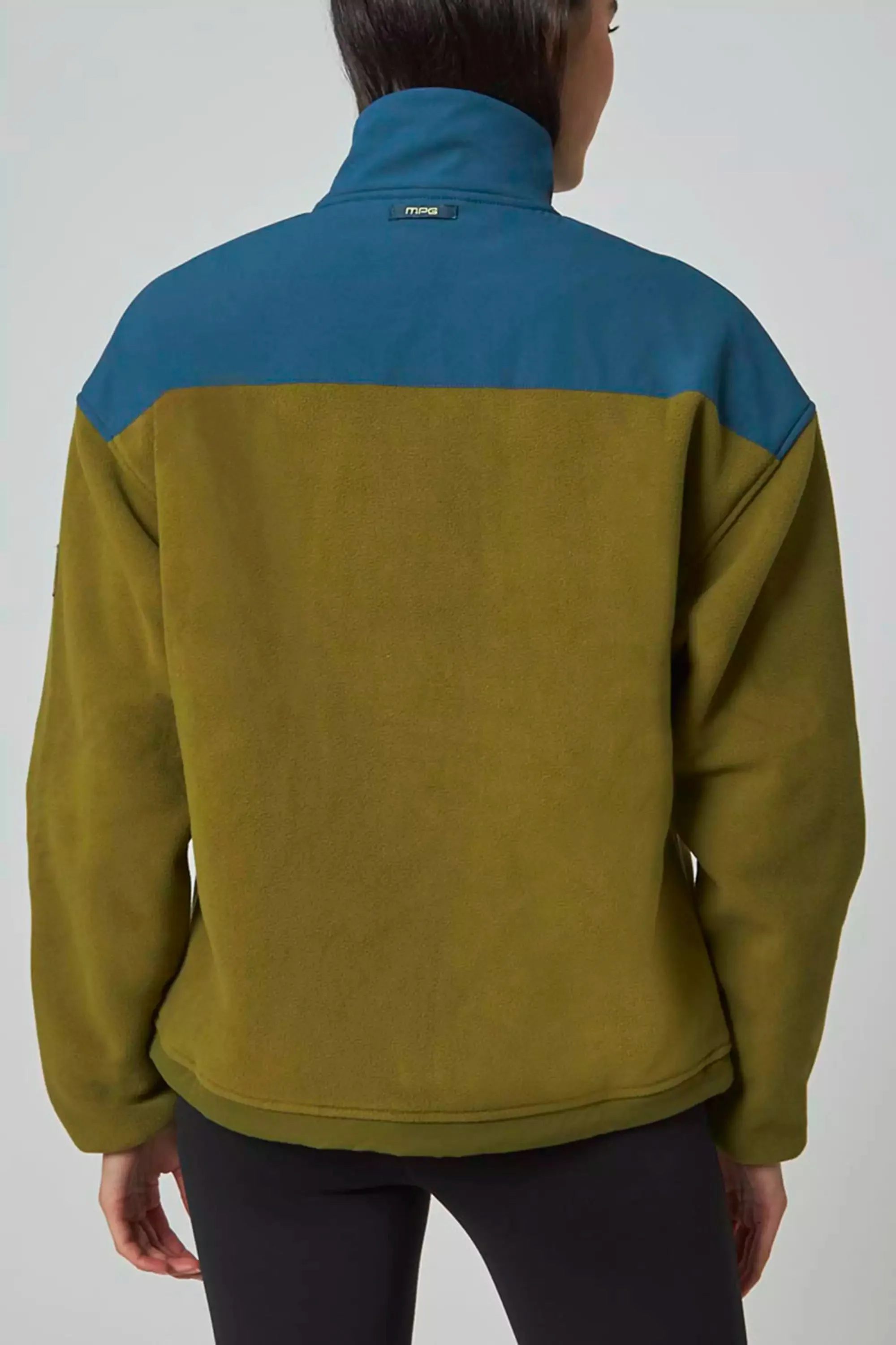 Elevate Mix-Media Jacket - Avocado sold by MPG product image thumbnail 3