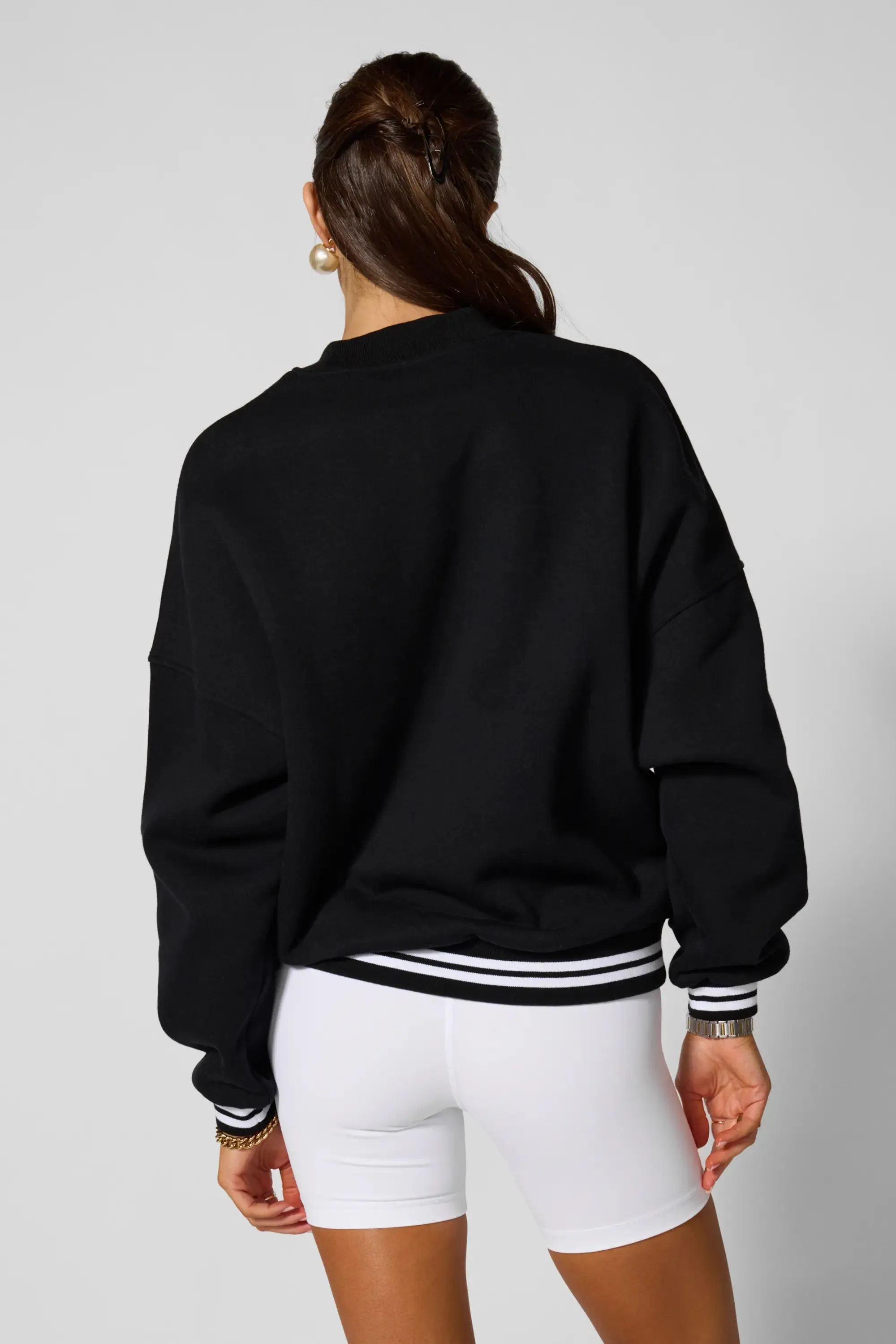 Luxefleece Boyfriend Sweatshirt - Oyster sold by MPG product image thumbnail 3