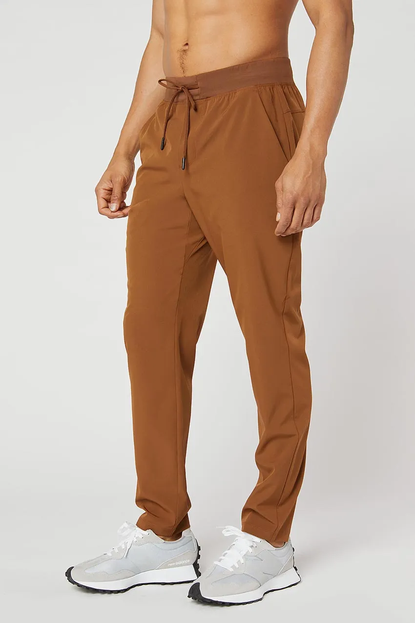 Stretch Woven Pant - Caramel sold by MPG