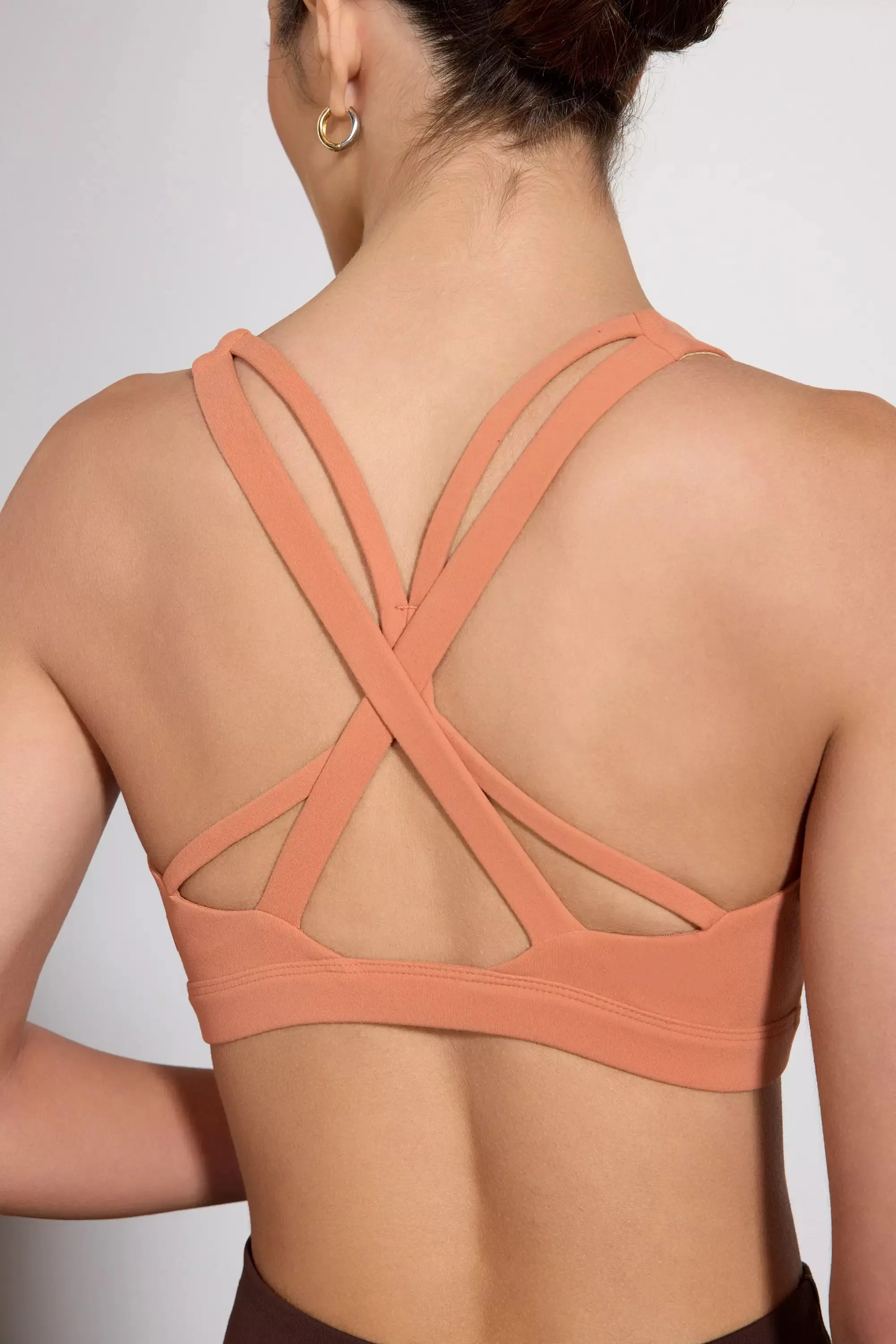 Velocity Sports Bra with Support - Sunburn sold by MPG