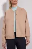 Luxefleece Bomber Jacket - Warm Taupe sold by MPG