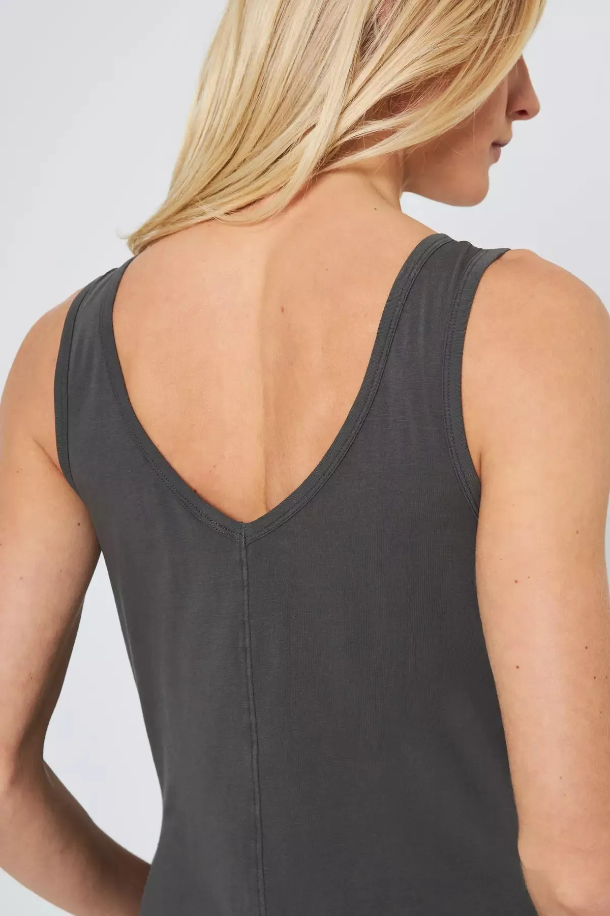 Calm V-Neck Dress - Bay Leaf sold by MPG product image thumbnail 4