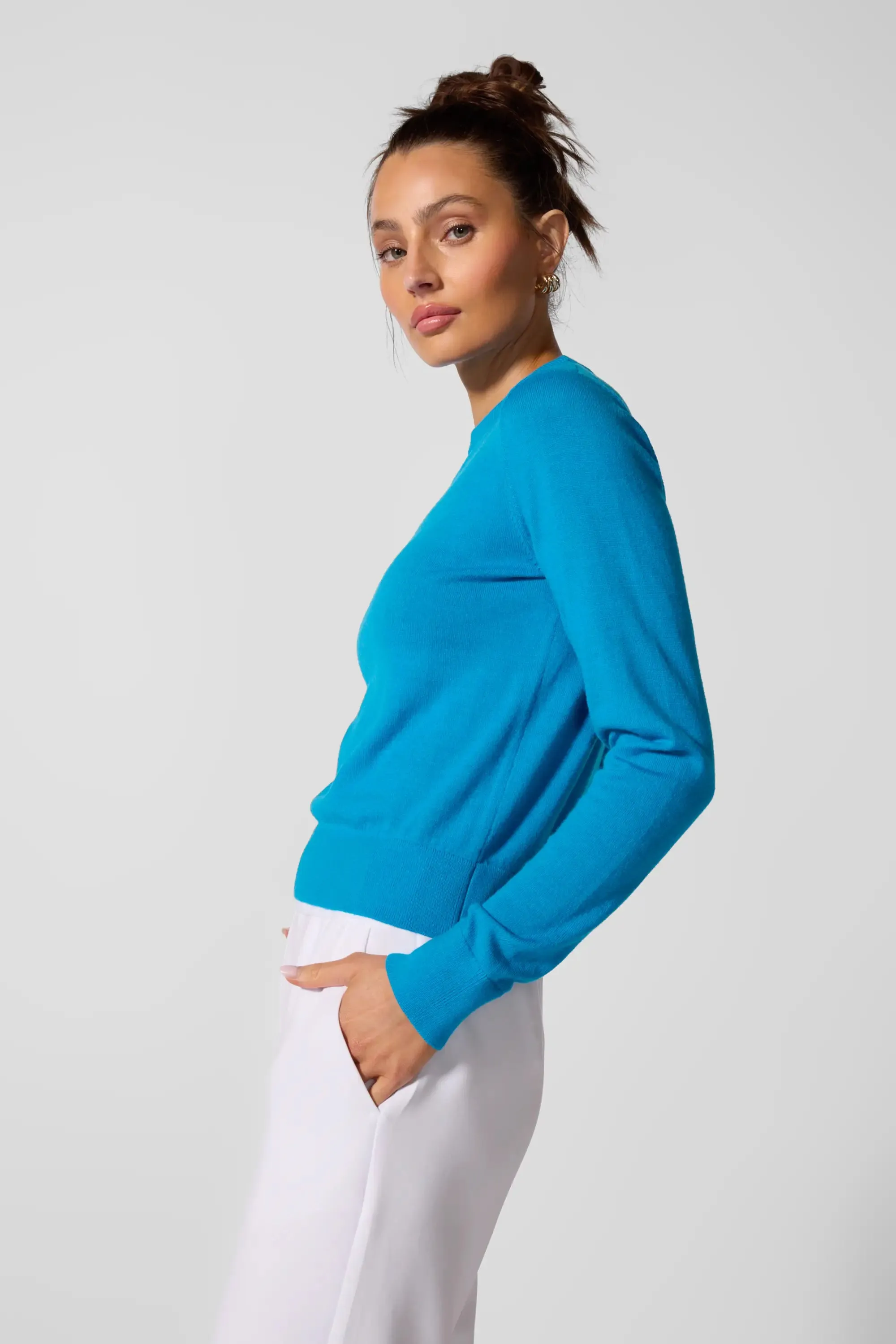 Merino Crew Neck - Hawaiian Surf sold by MPG product image thumbnail 5