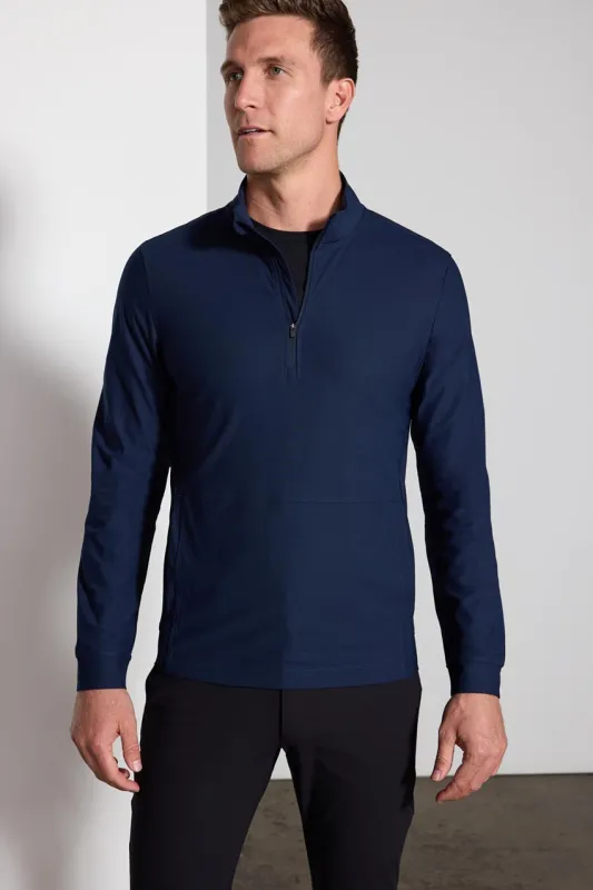 Limitless 1/2 Zip Pullover - Deep Navy sold by MPG