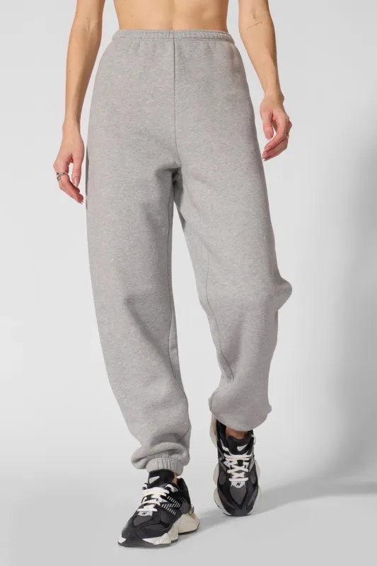 Luxefleece Boyfriend Sweatpant - Htr Concrete sold by MPG
