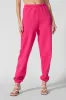 Luxefleece Boyfriend Sweatpant - Fuchsia Purple sold by MPG