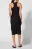 Symphony Ribbed Racer Back Dress - Black sold by MPG