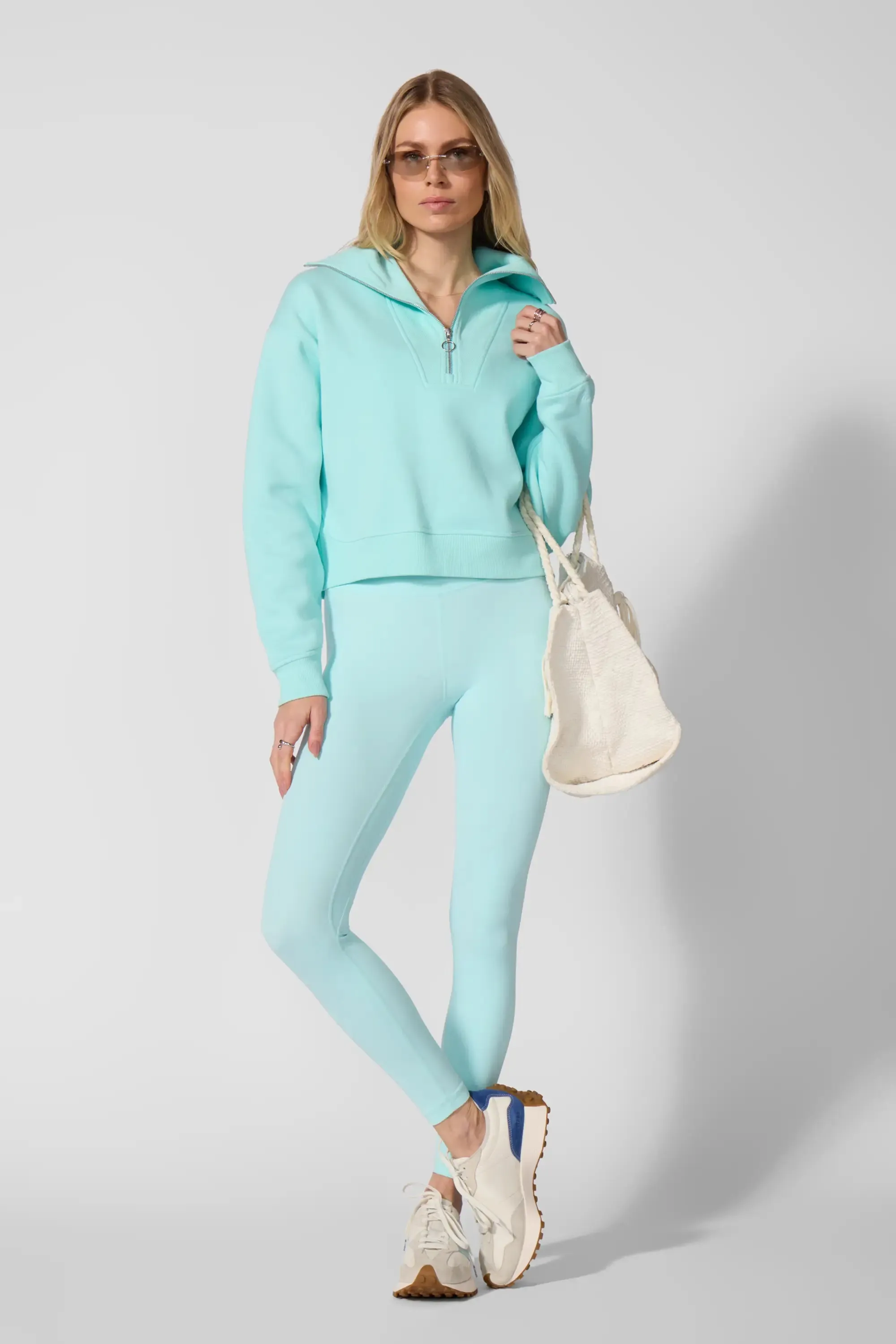Luxefleece 1/4 Zip Sweatshirt - Limpet Shell sold by MPG product image thumbnail 2