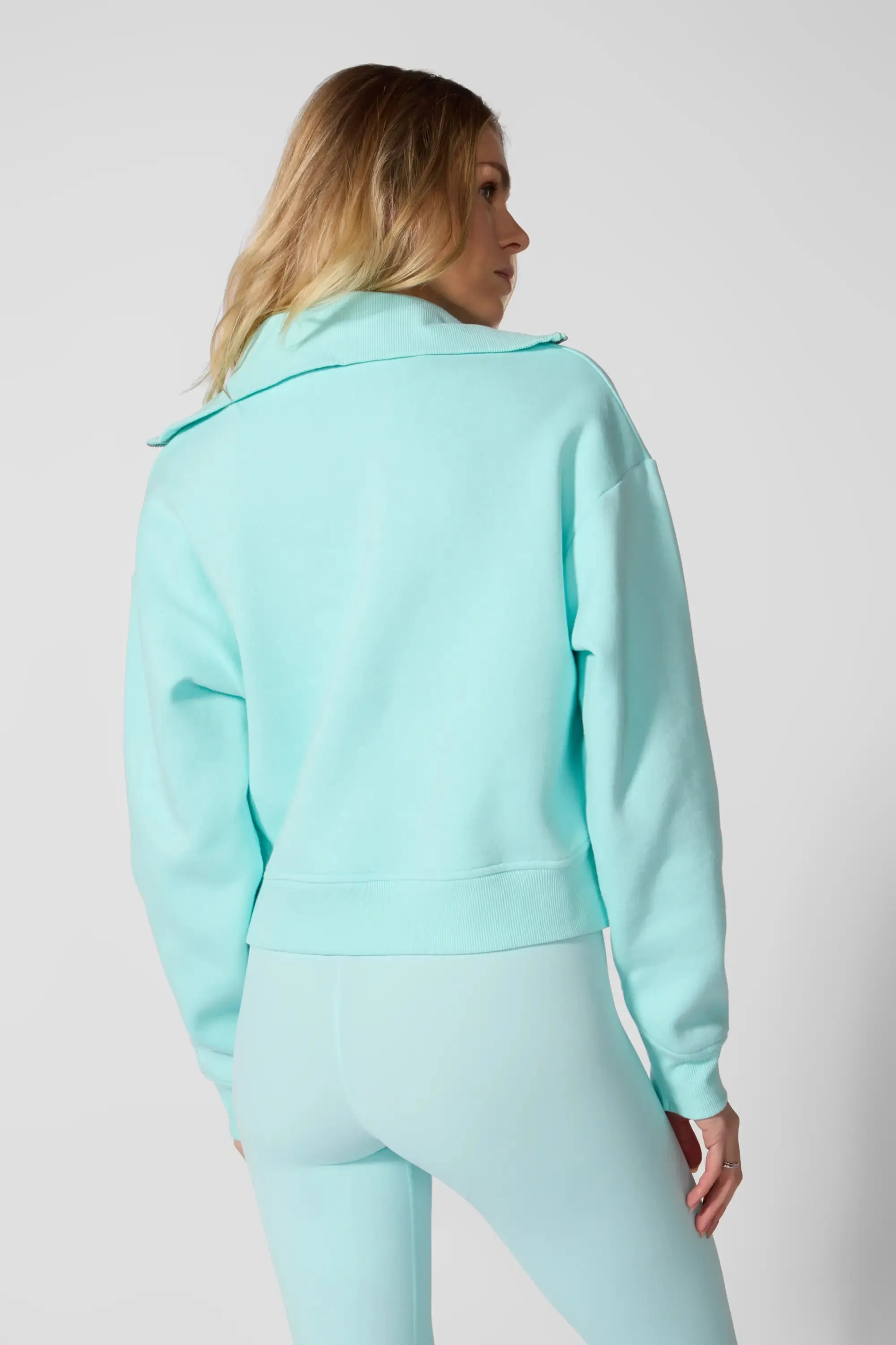 Luxefleece 1/4 Zip Sweatshirt - Limpet Shell sold by MPG product image thumbnail 3