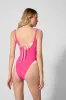 One Piece Swimsuit - Fuchsia Purple sold by MPG