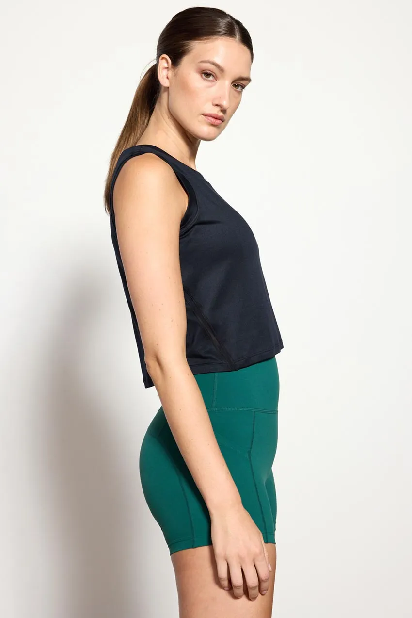 Pace Crop Tank Top - Black sold by MPG product image thumbnail 4