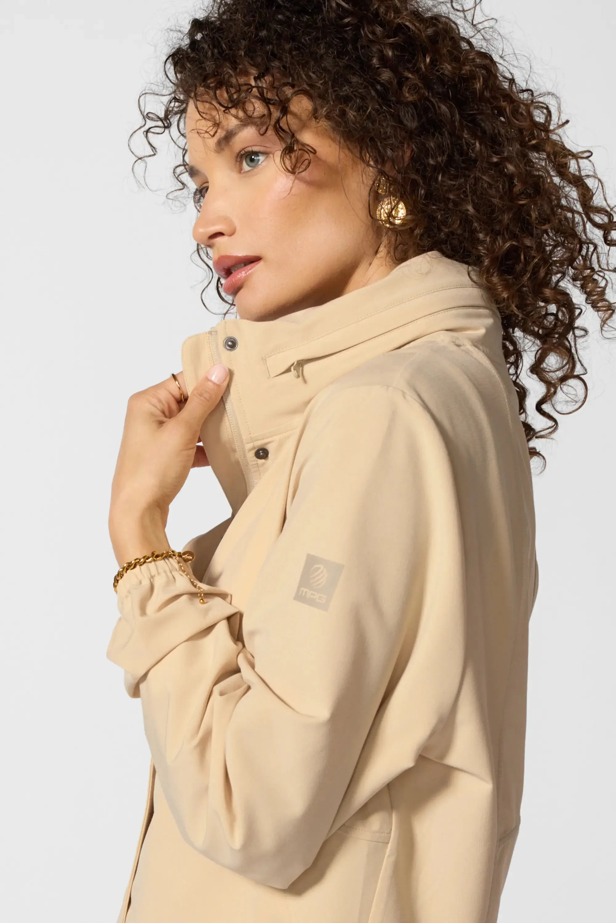 Ripstop Windbreaker - Brown Rice sold by MPG product image thumbnail 5