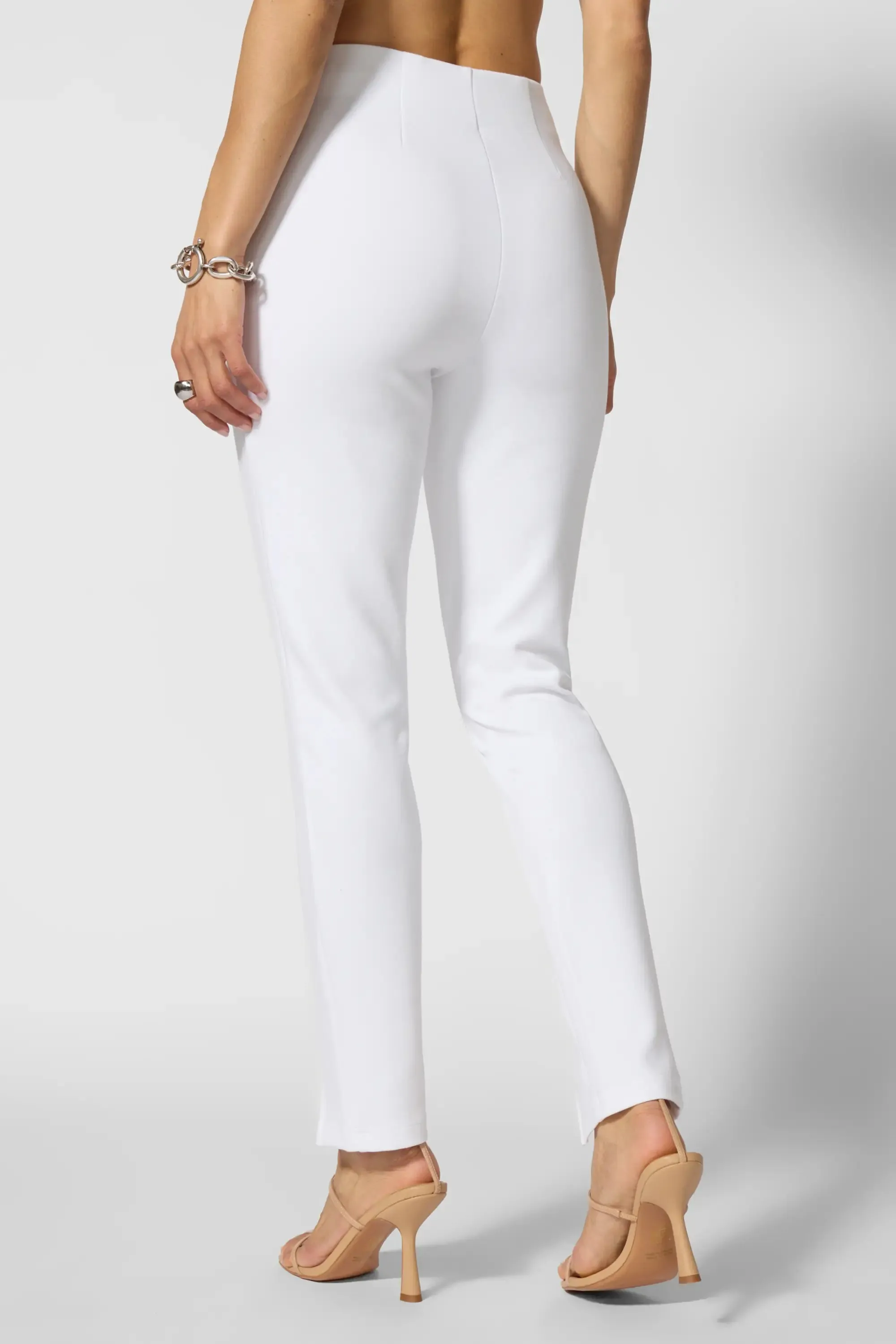 Front Slit Slim Pant - Brilliant White sold by MPG product image thumbnail 4