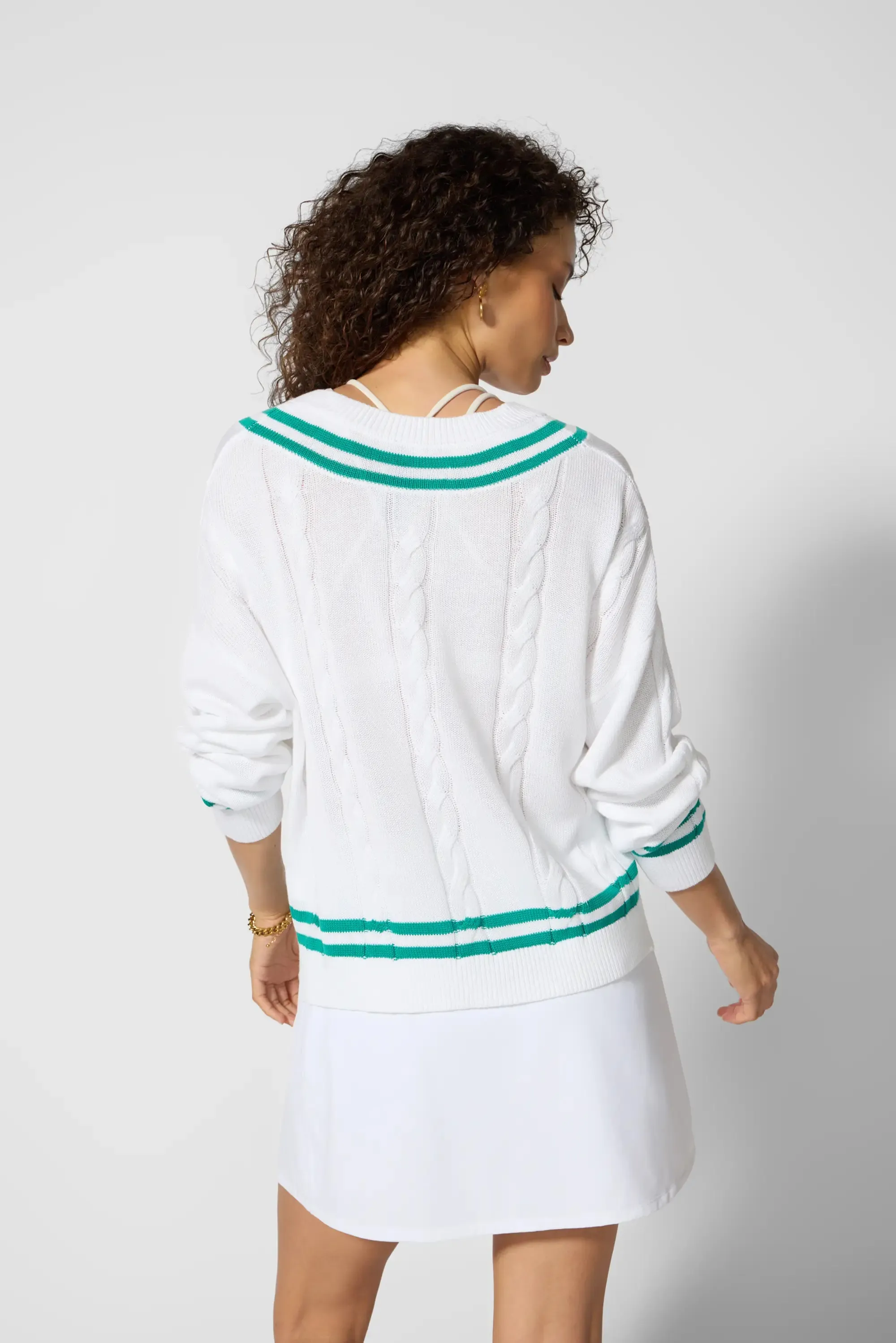 Club Sweater - Brilliant White/Slushy sold by MPG product image thumbnail 5