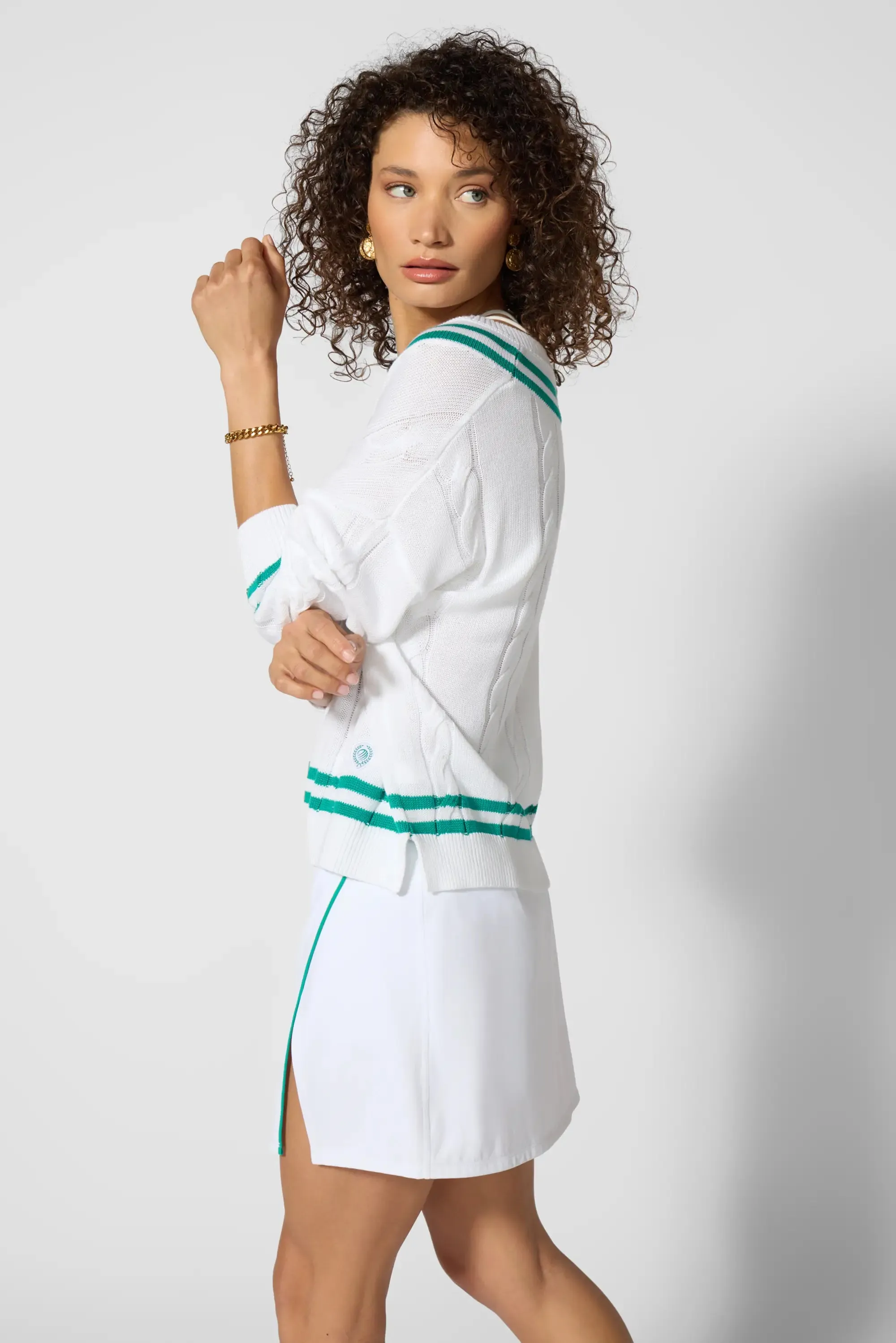 Club Sweater - Brilliant White/Slushy sold by MPG product image thumbnail 4