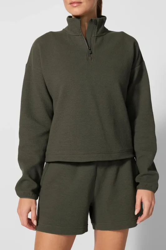 Solace 1/2 Zip Pullover - Kambaba sold by MPG