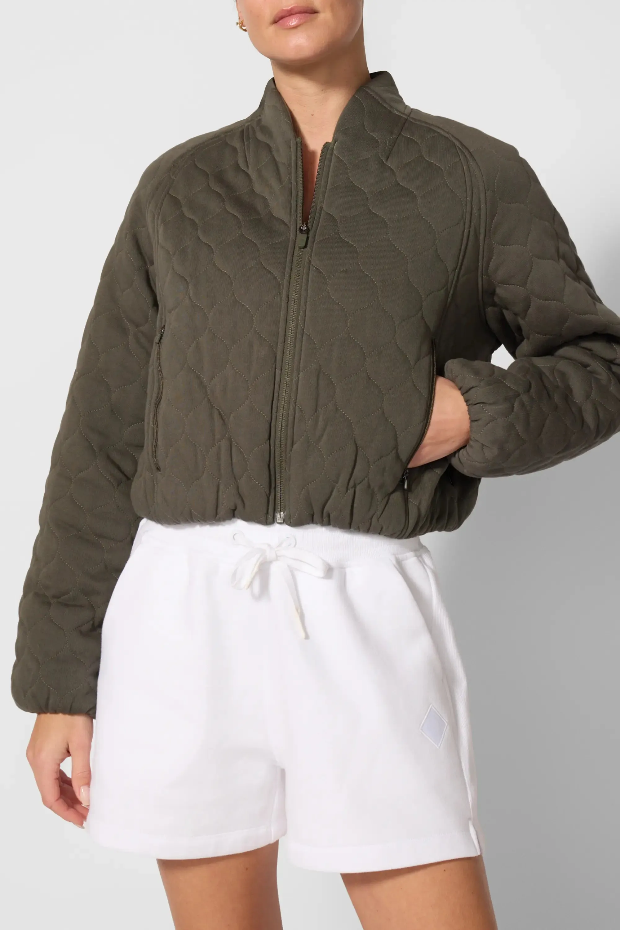 Flourish Quilted Cropped Jacket - Kambaba sold by MPG product image thumbnail 4