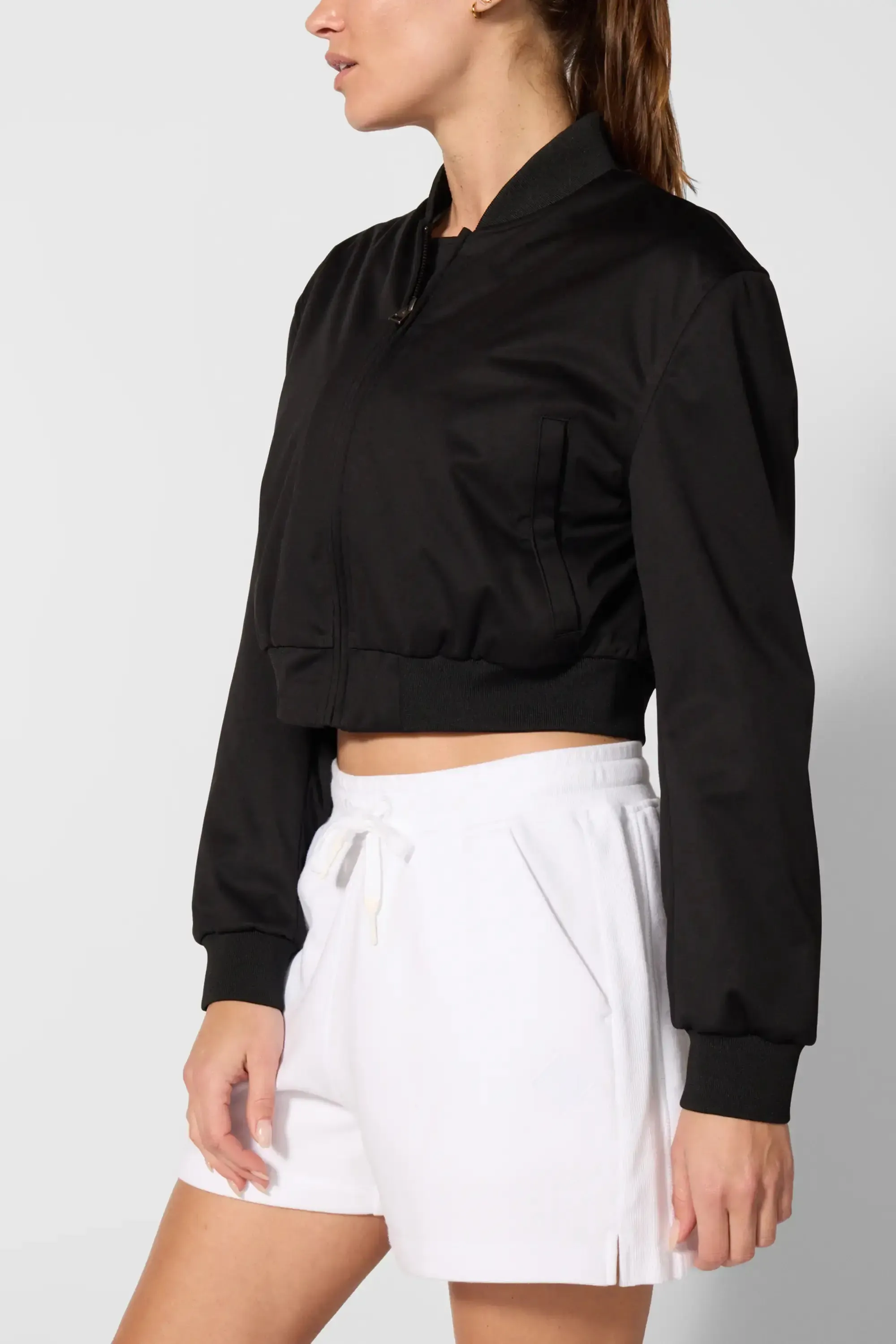 Bomber Jacket - Black sold by MPG product image thumbnail 4
