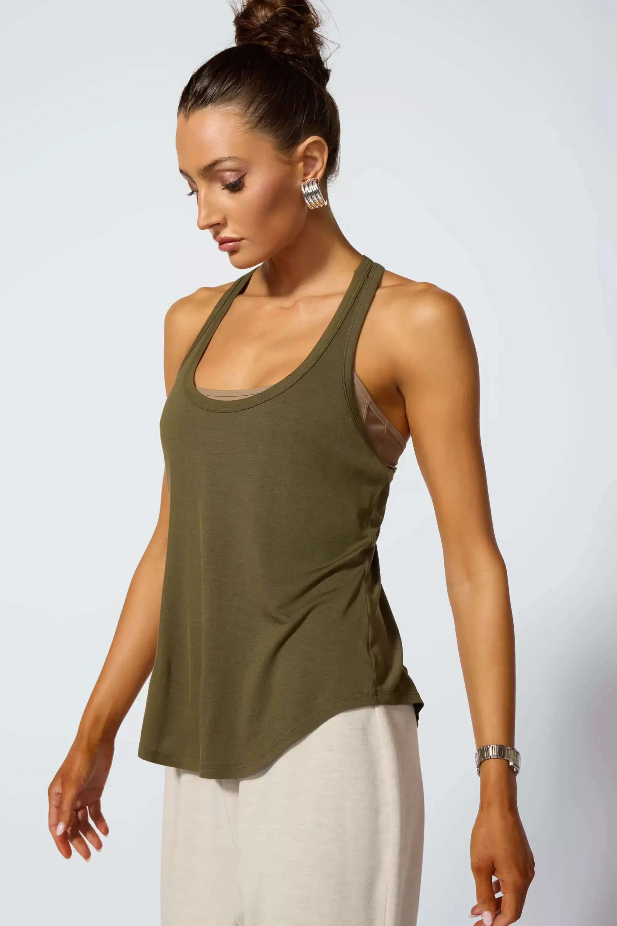 Breeze Racer Tank - Ivy Green sold by MPG product image thumbnail 2