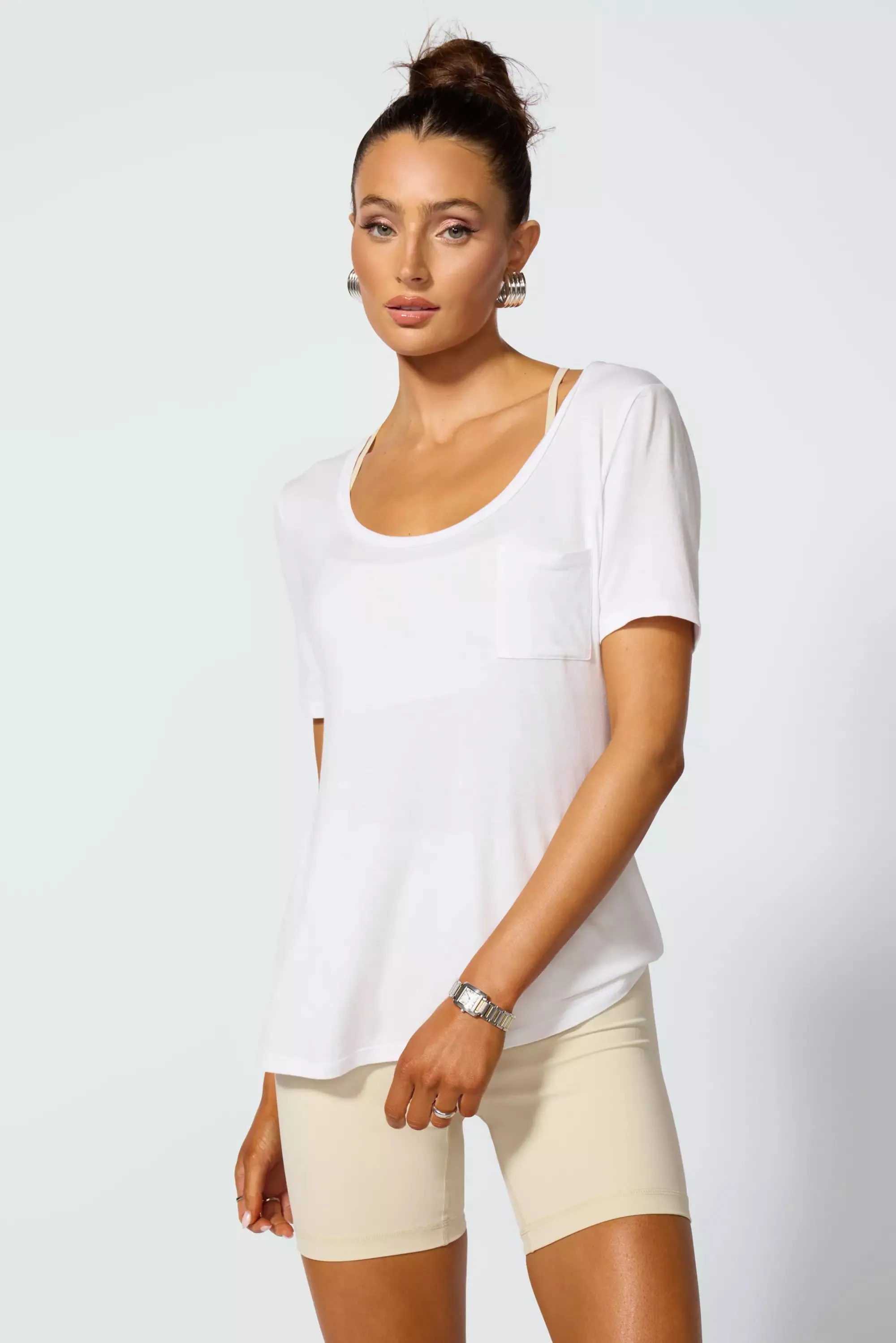 Breeze Pocket Tee - Brilliant White sold by MPG product image thumbnail 5