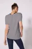 Breeze Pocket Tee - Htr Steel Grey sold by MPG