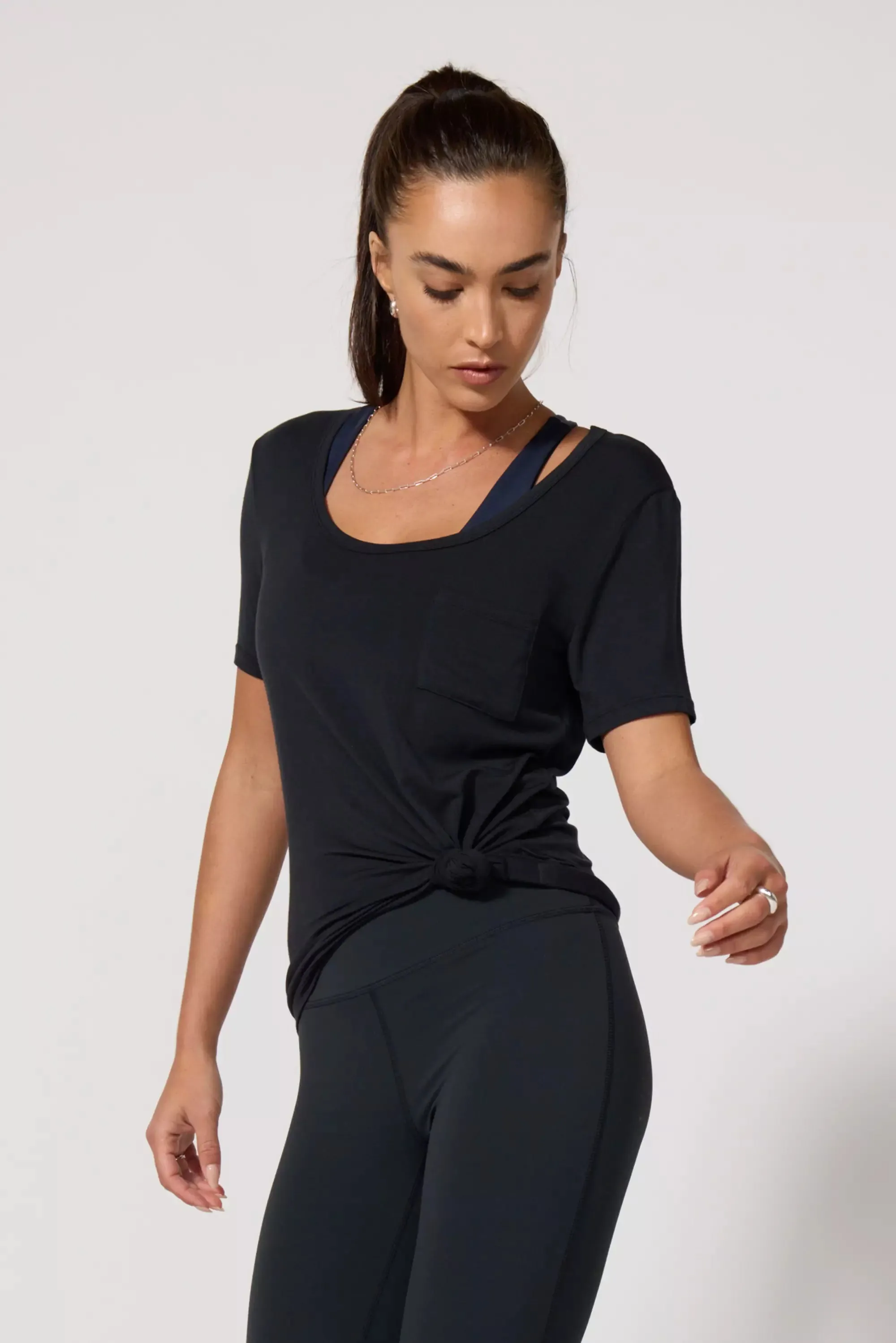 Breeze Pocket Tee - Jet Black sold by MPG product image thumbnail 4