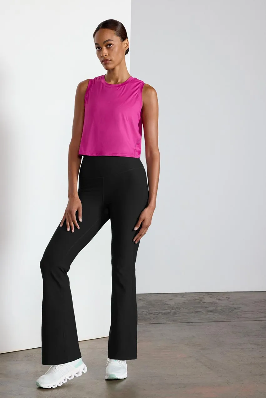 Pace Crop Tank Top - Fuchsia sold by MPG product image thumbnail 2