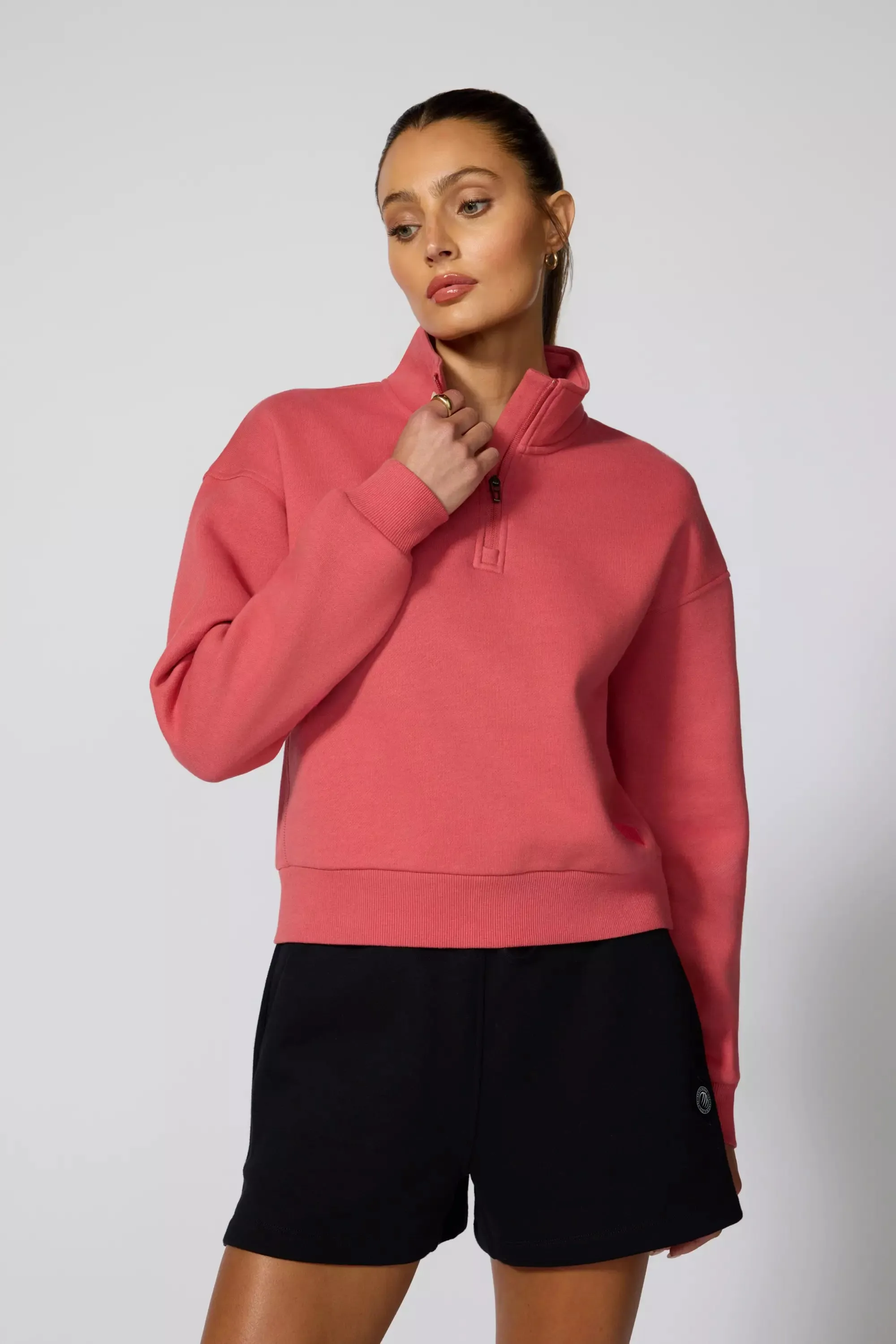 Luxefleece 1/4 Zip - Mineral Red sold by MPG product image thumbnail 4