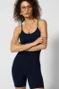 Cloud Short Tank Catsuit - Navy Blazer sold by MPG